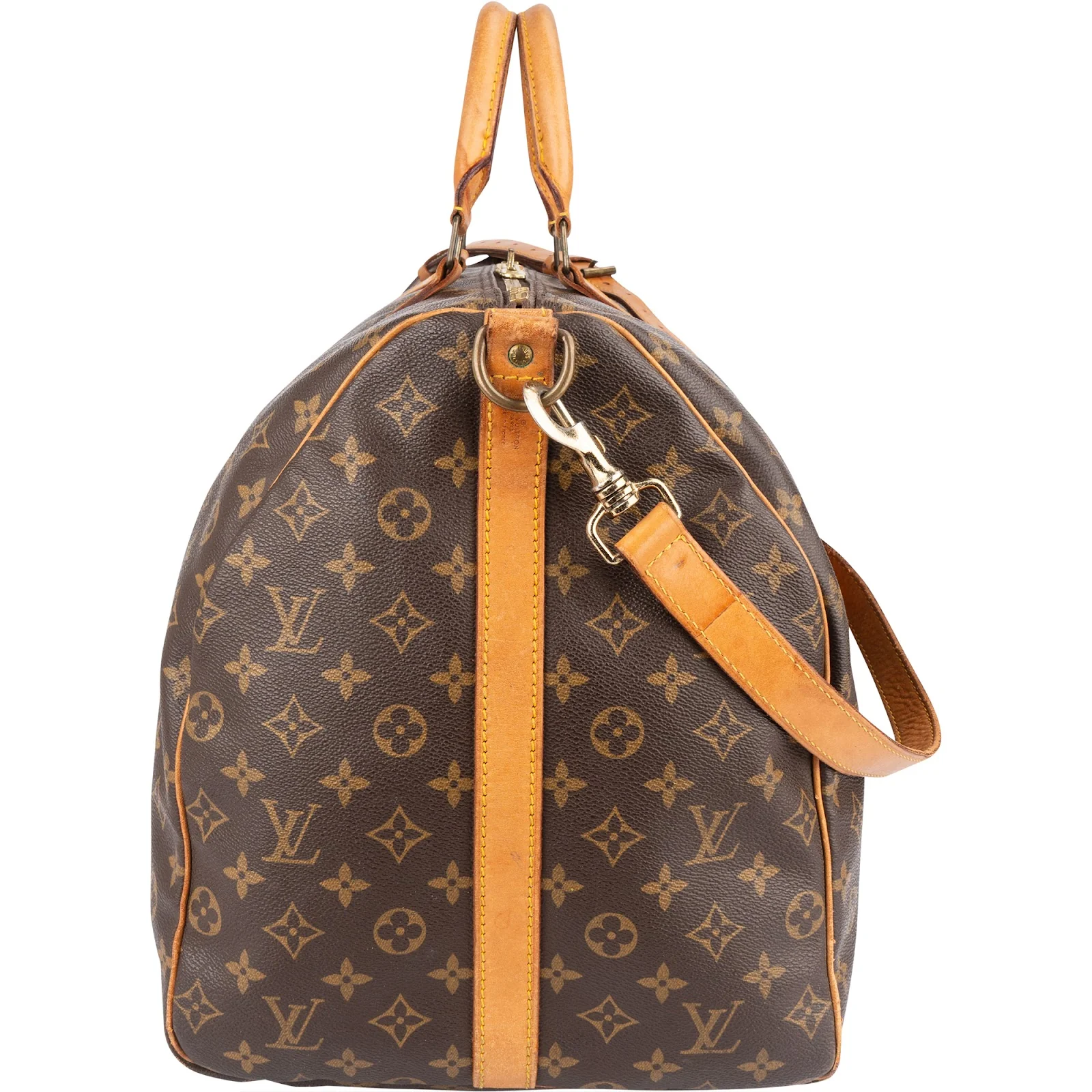 Louis Vuitton Monogram Canvas Keepall 60 Bandoulière Reisetasche