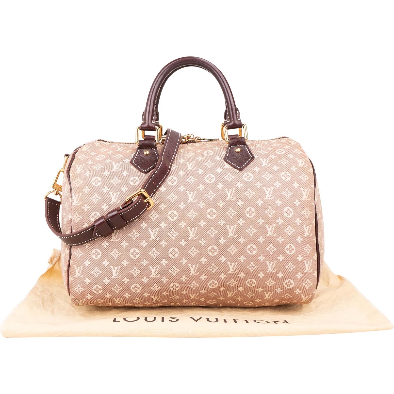 Louis Vuitton – Mini Lin Speedy 30 Bandoulière Boston Bag