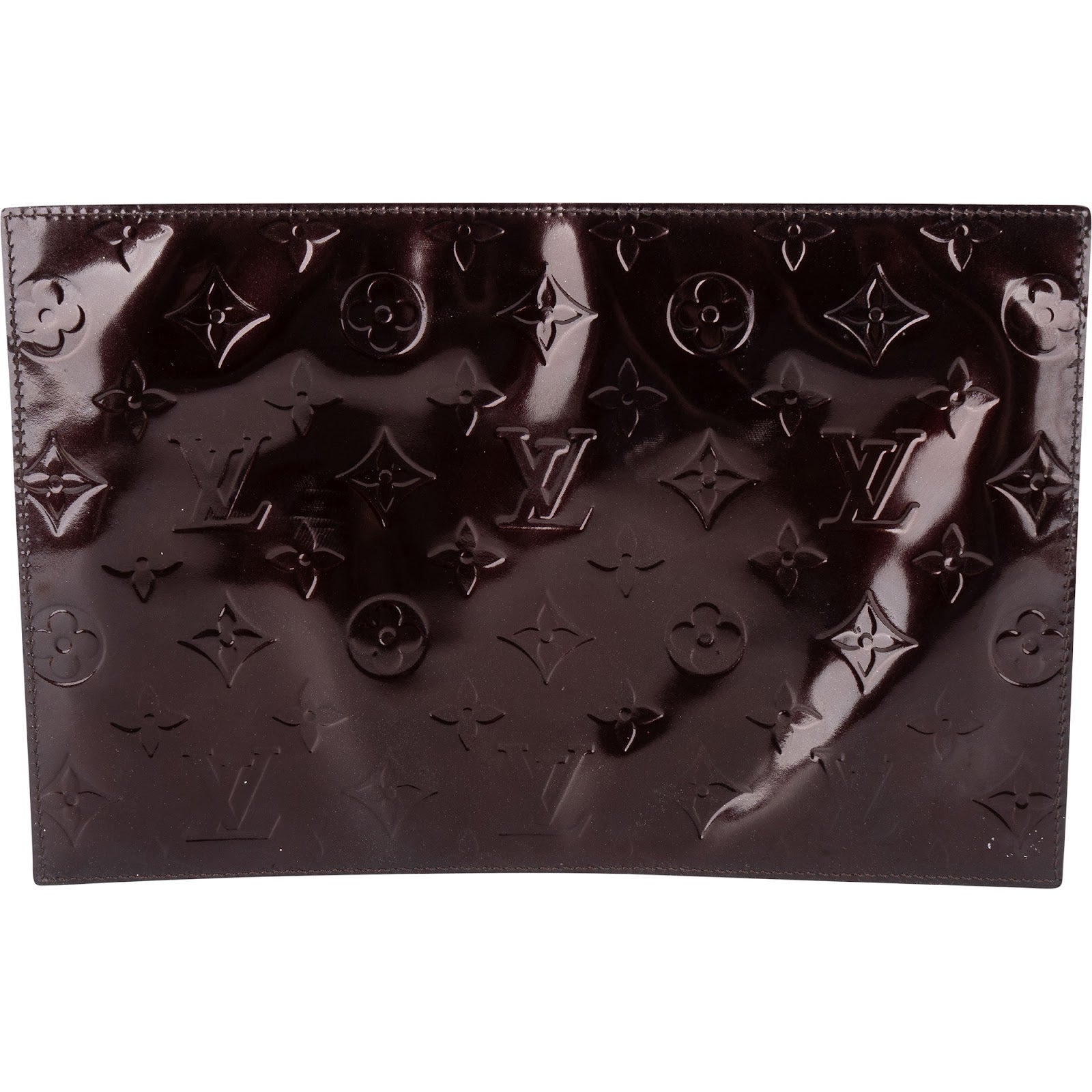 Louis Vuitton Monogram Vernis Pershing Square Organizer Clutch