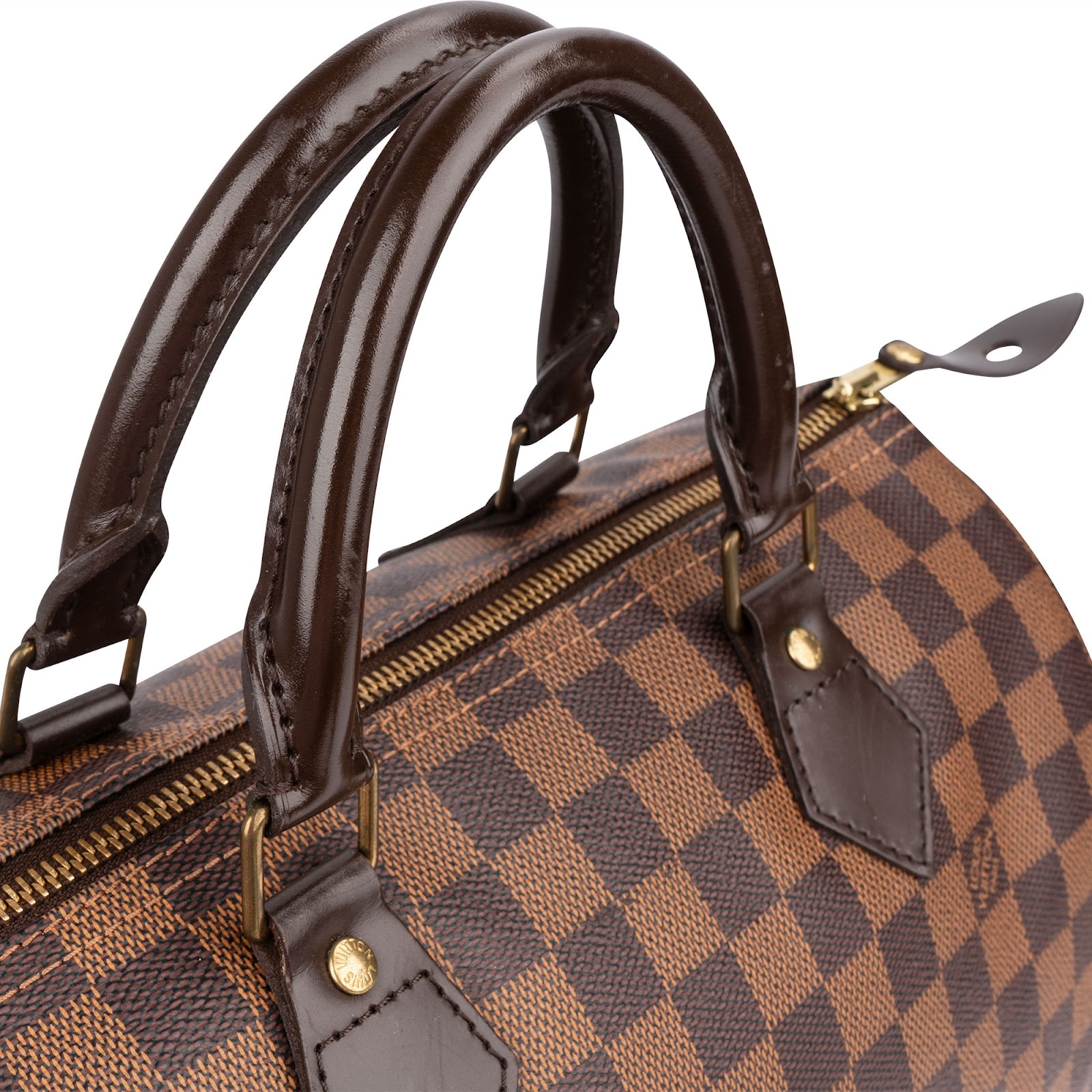 Sac Boston Louis Vuitton Monogram Damier Ebene Speedy 30