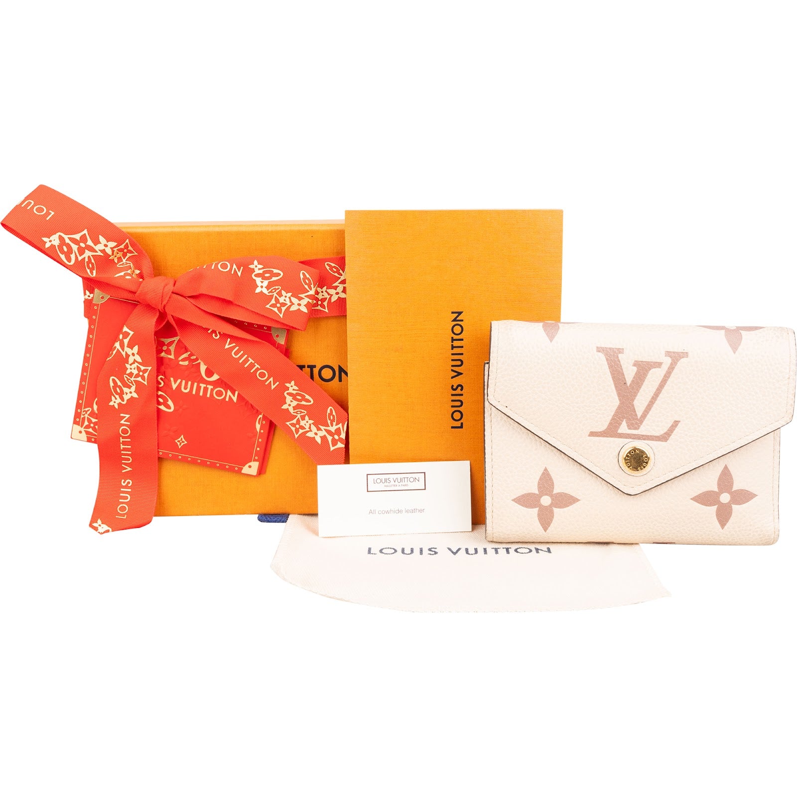 Louis Vuitton Bicolor Monogram Empreinte Leather Victorine Wallet
