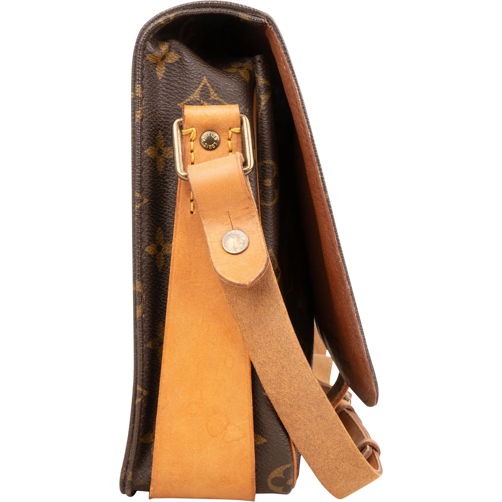 Louis Vuitton Monogram Canvas Cartouchiere GM Crossbody Bag