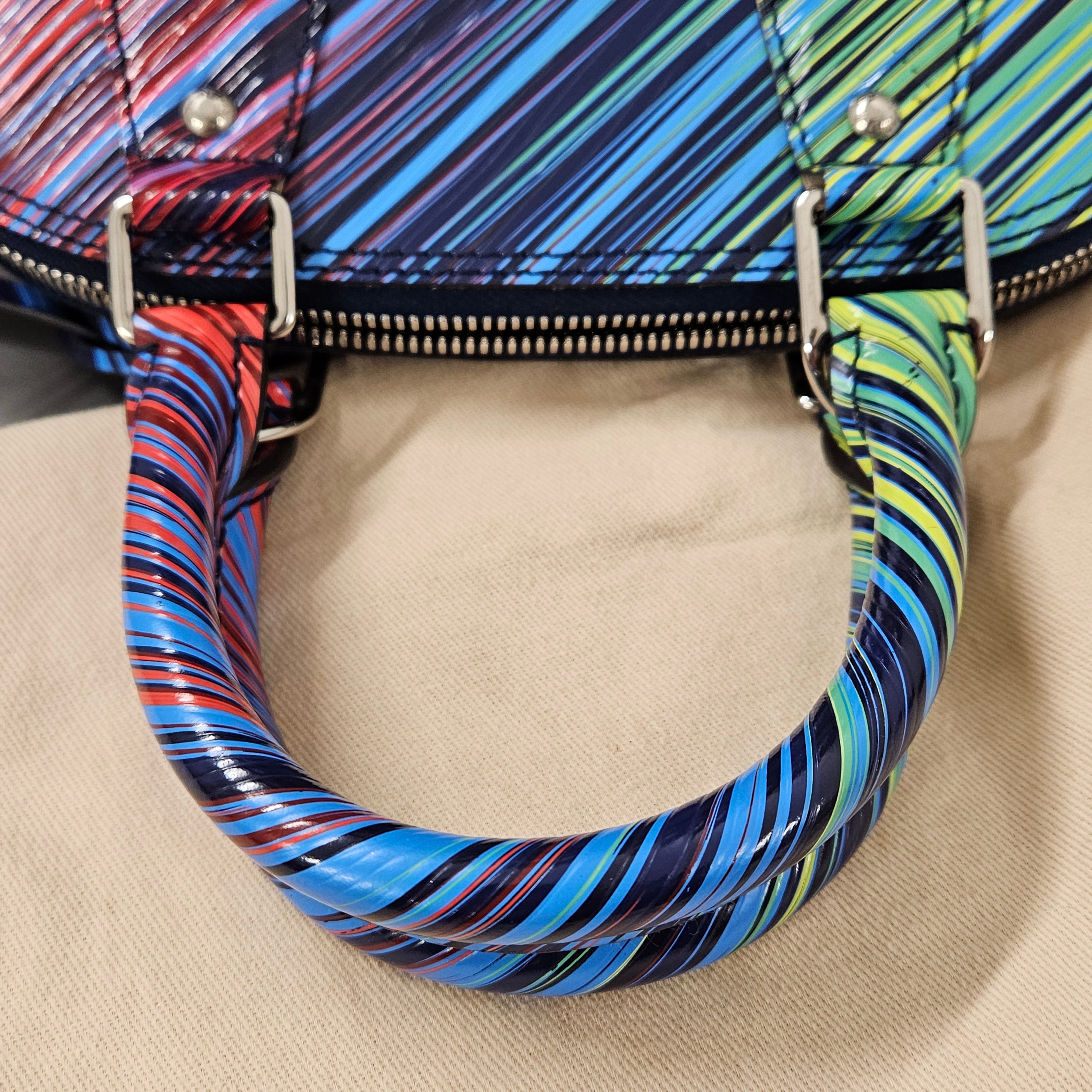 Louis Vuitton Tropical Multicolor Epi Leather Alma BB Handbag