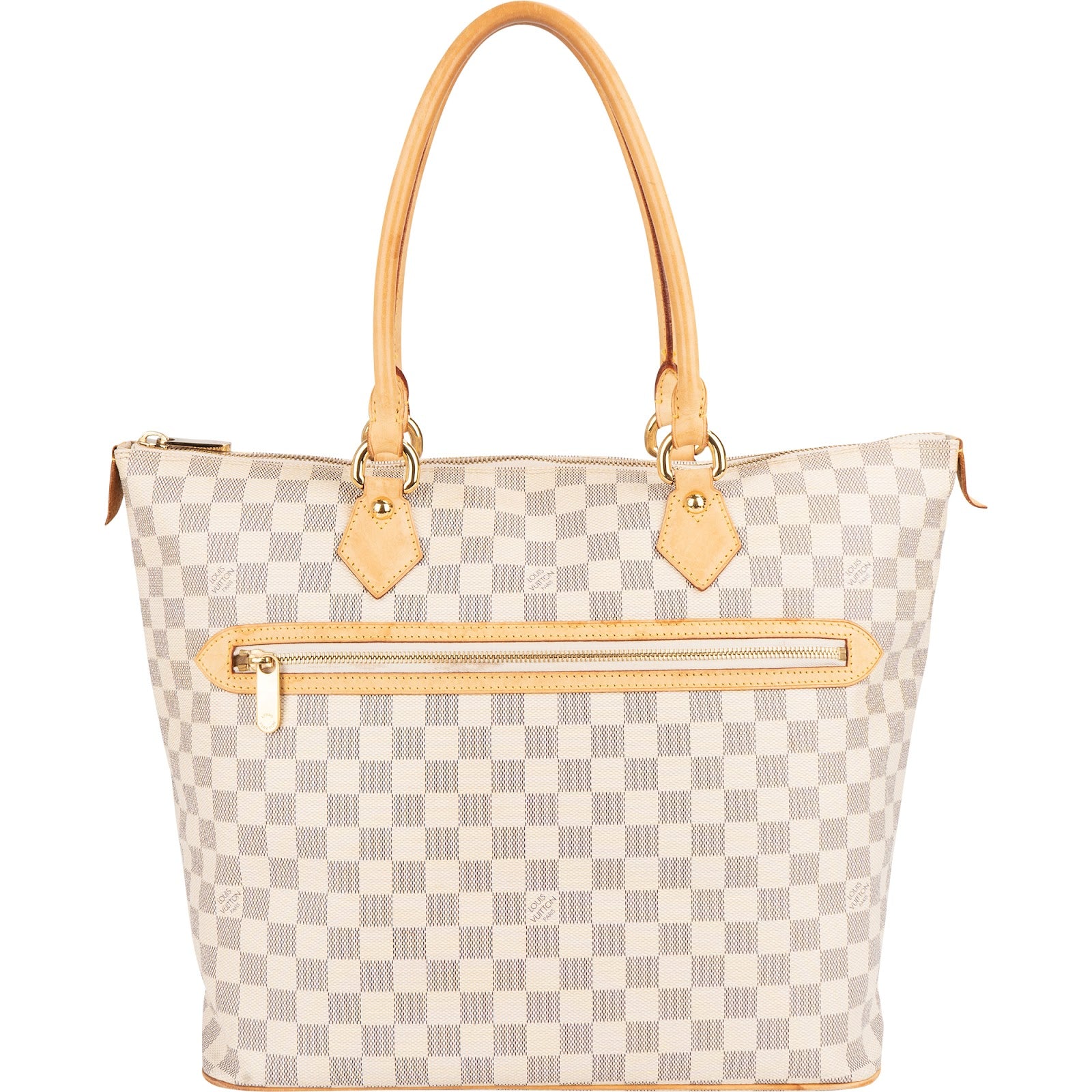 Louis Vuitton Monogram Damier Azur Saleya GM Handbag