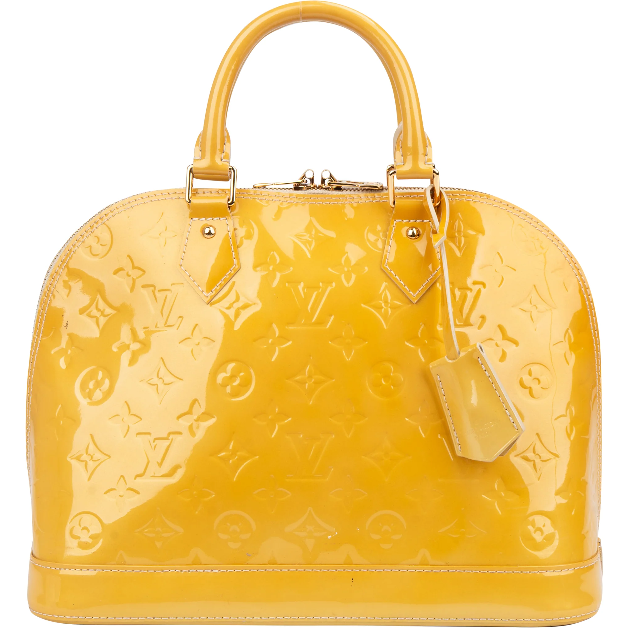 Louis Vuitton Vernis Monogram Alma PM Handbag