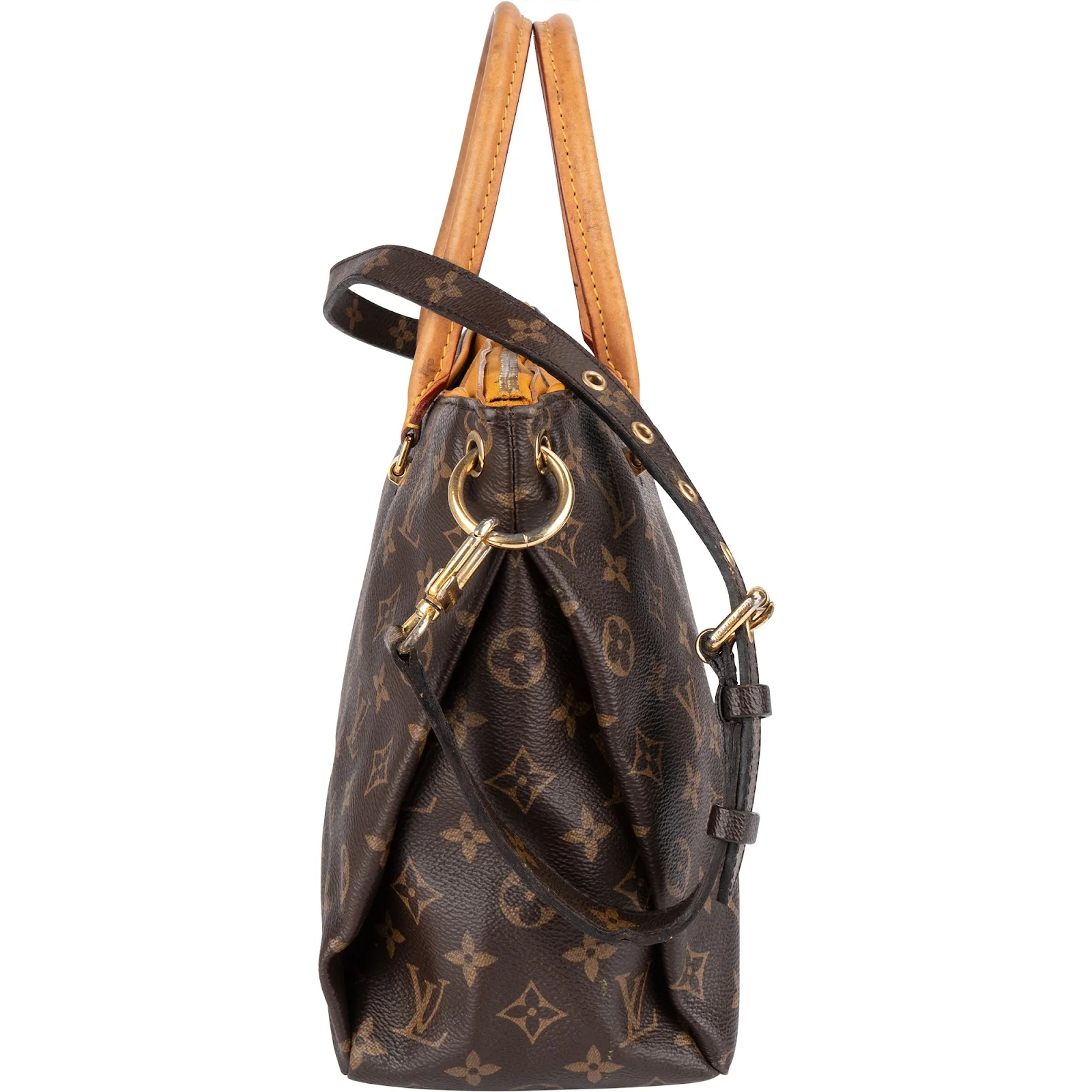 Louis Vuitton Monogram Canvas Pallas MM Handbag