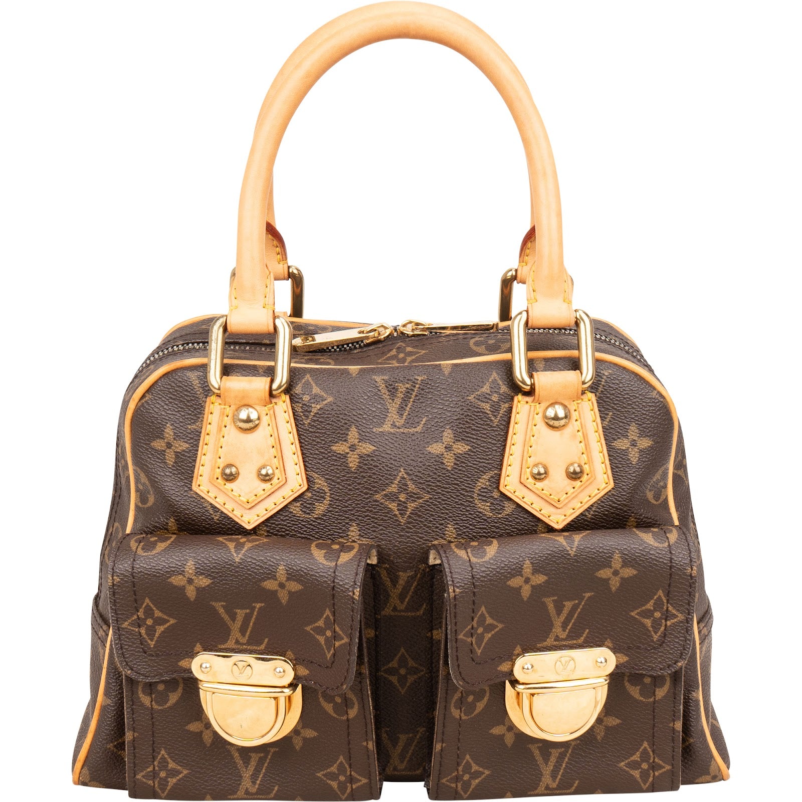 Louis Vuitton Monogram Canvas Manhattan PM Handbag