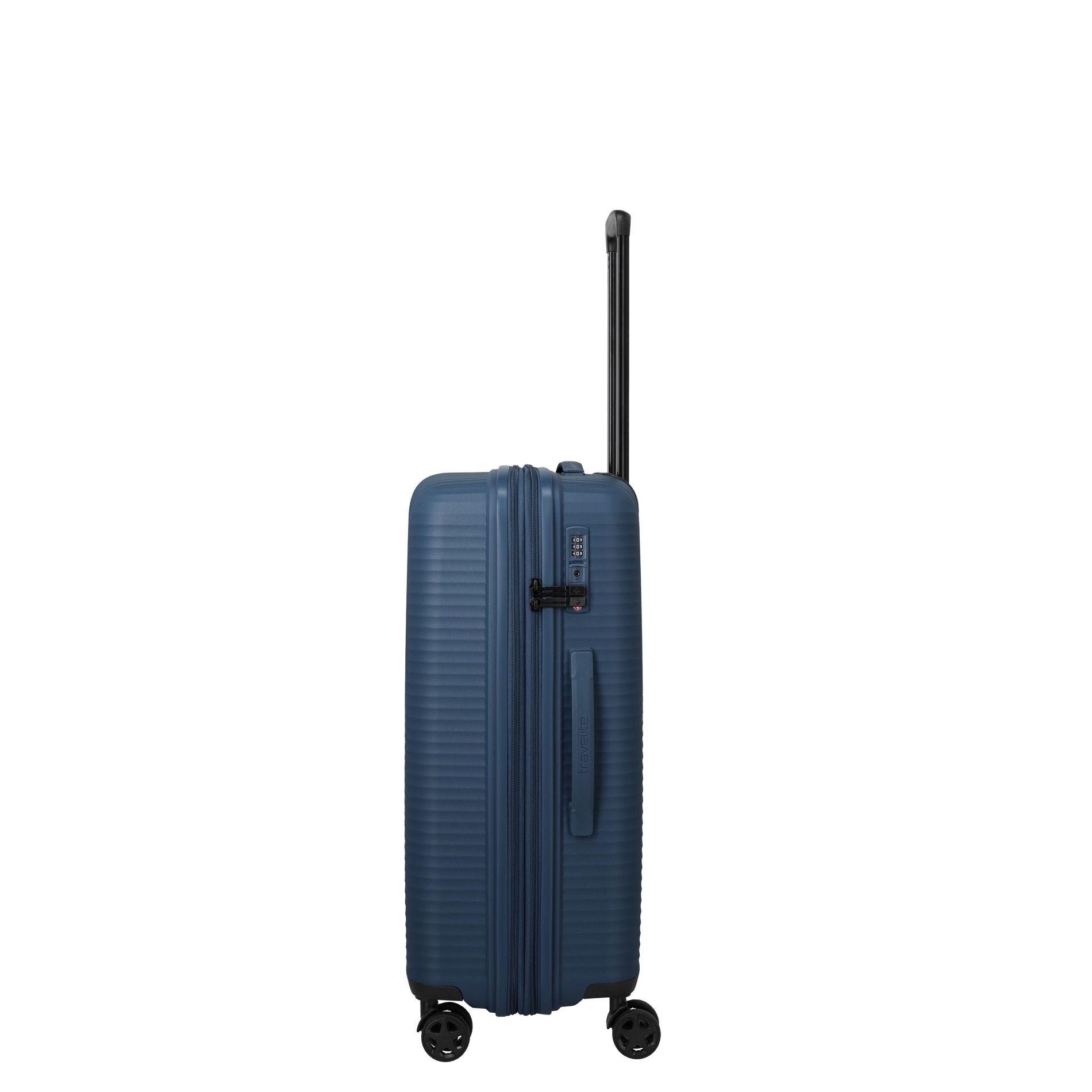 AIR STRIPE Trolley M (66 cm) erweiterbar - Navy