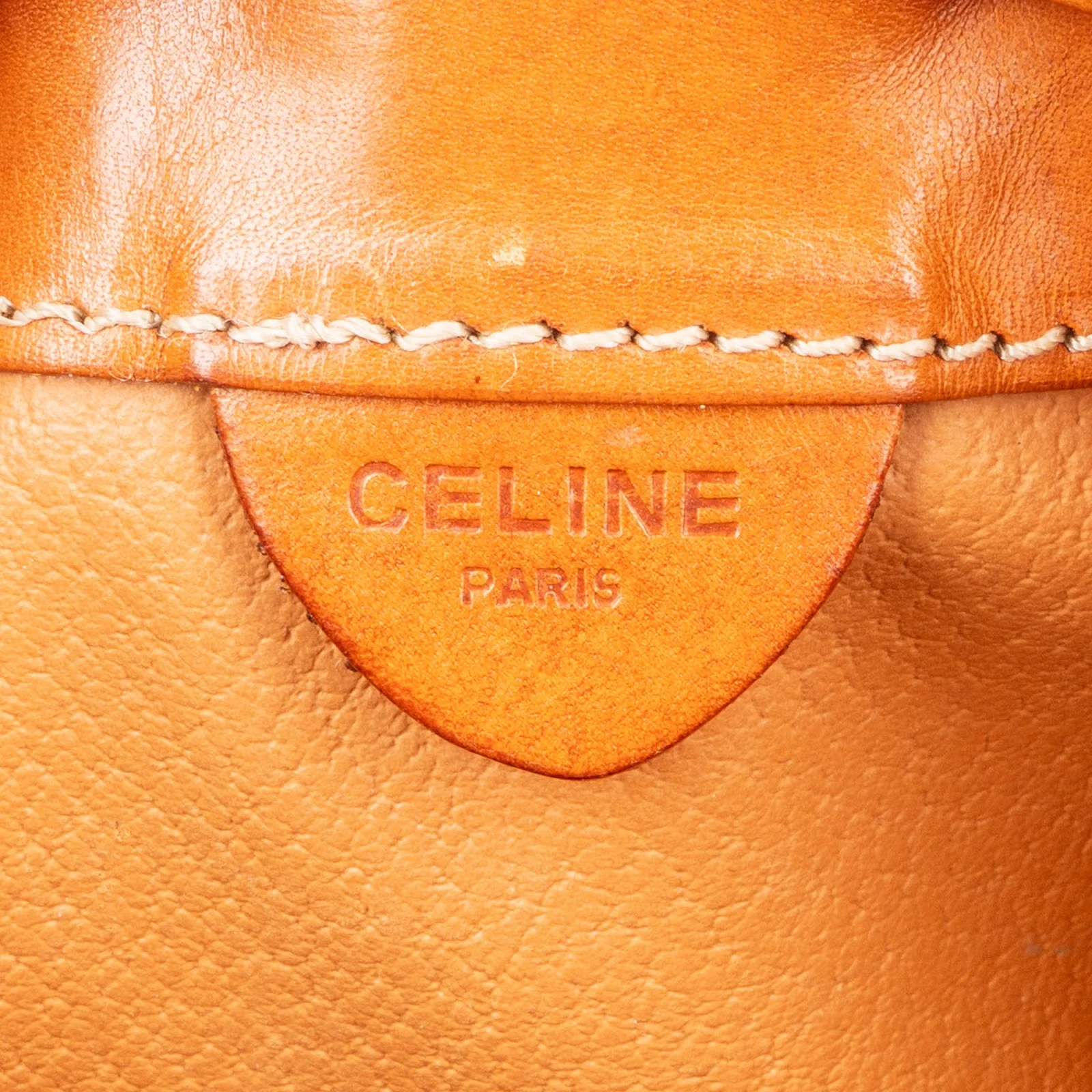 Céline Monogram Macadam Bucket Shoulder Bag