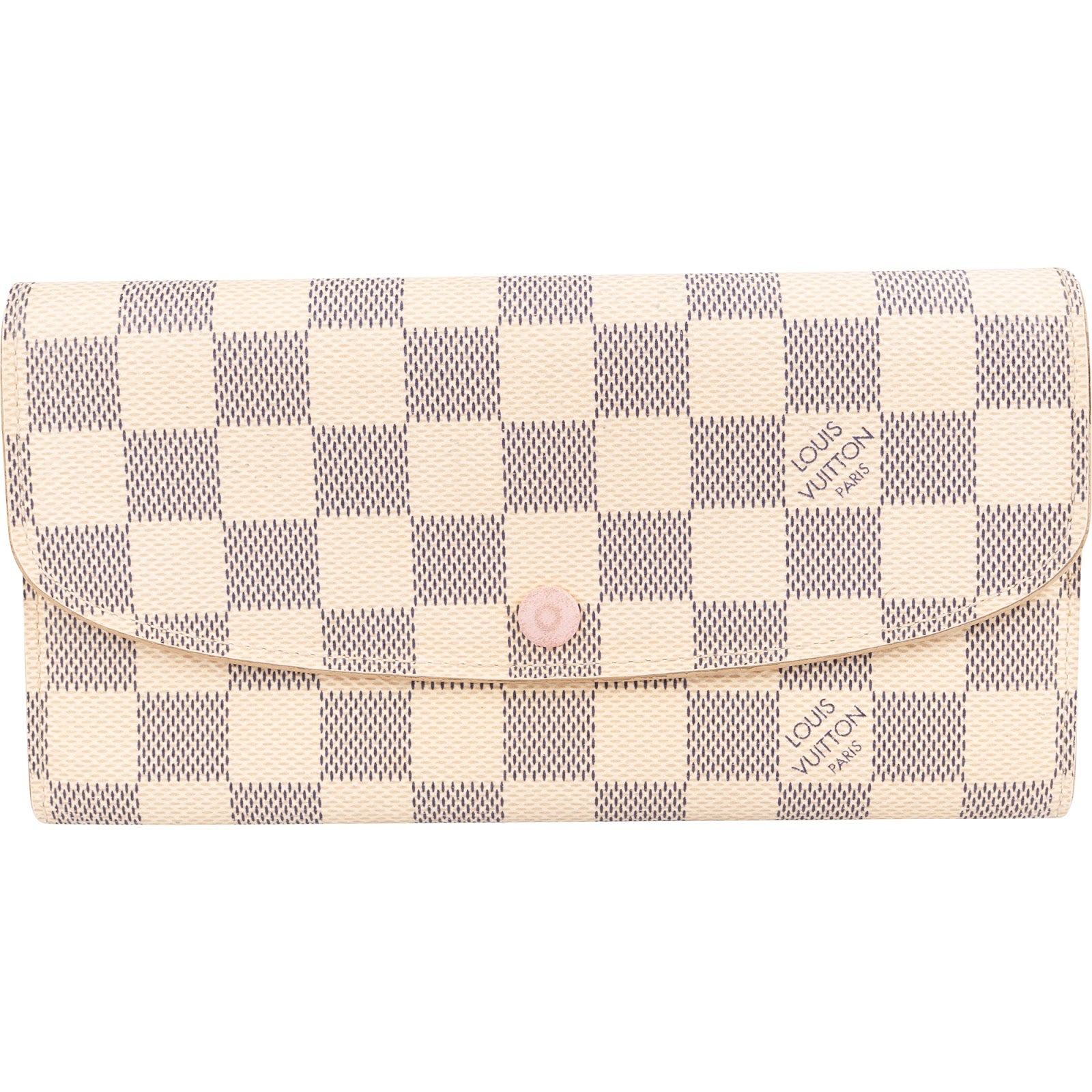 Louis Vuitton Monogram Damier Azur Emilie Sarah Wallet