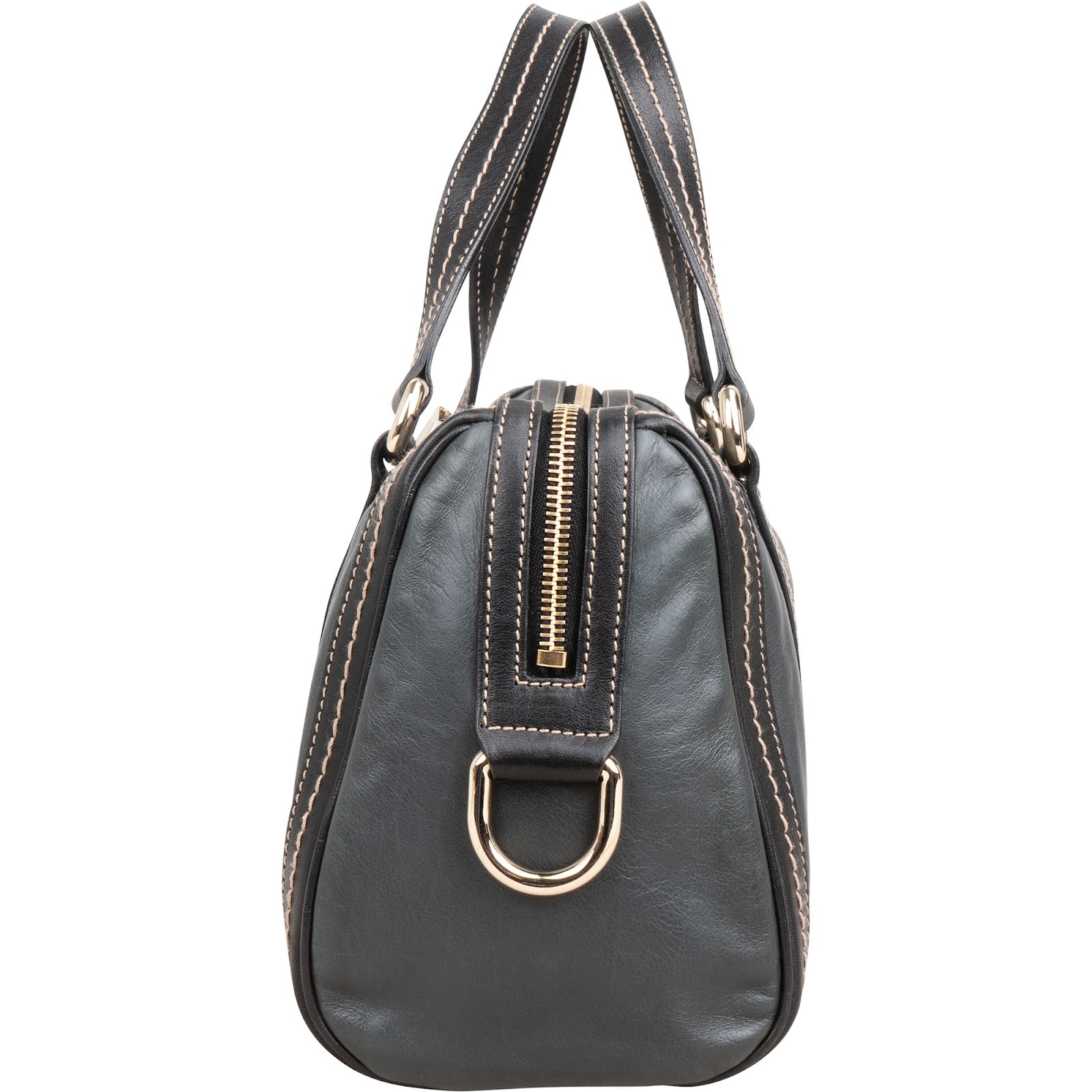 Gucci Leather Duquesa Handbag