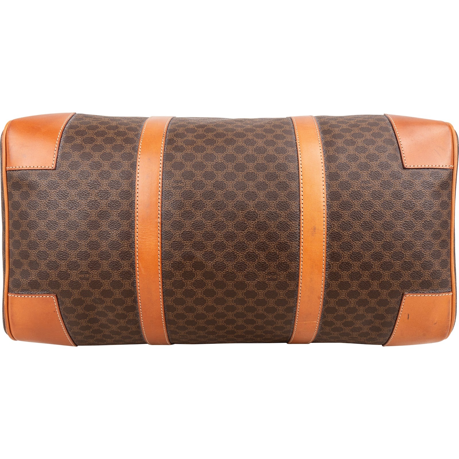 Celine Monogram Macadam Canvas Boston 45 Reisetasche