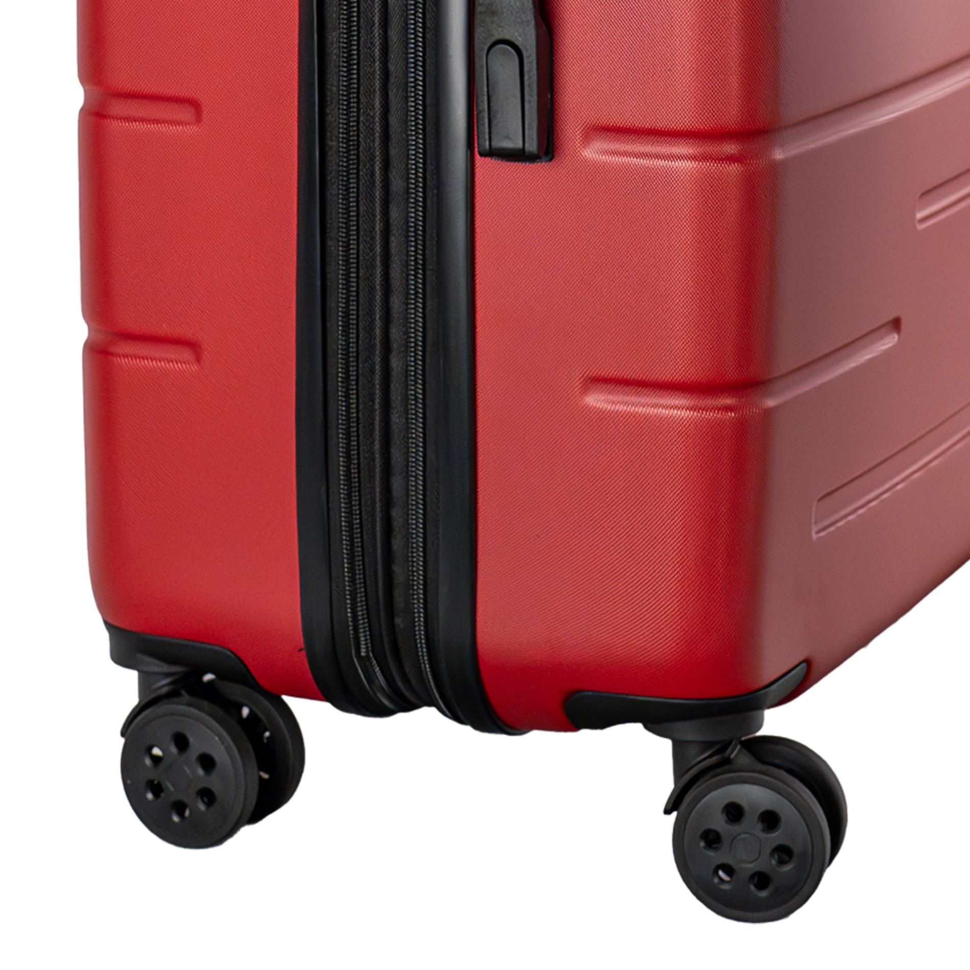 Stripes Kofferset 2-teilig (L,M) Erweiterbar - DK Red