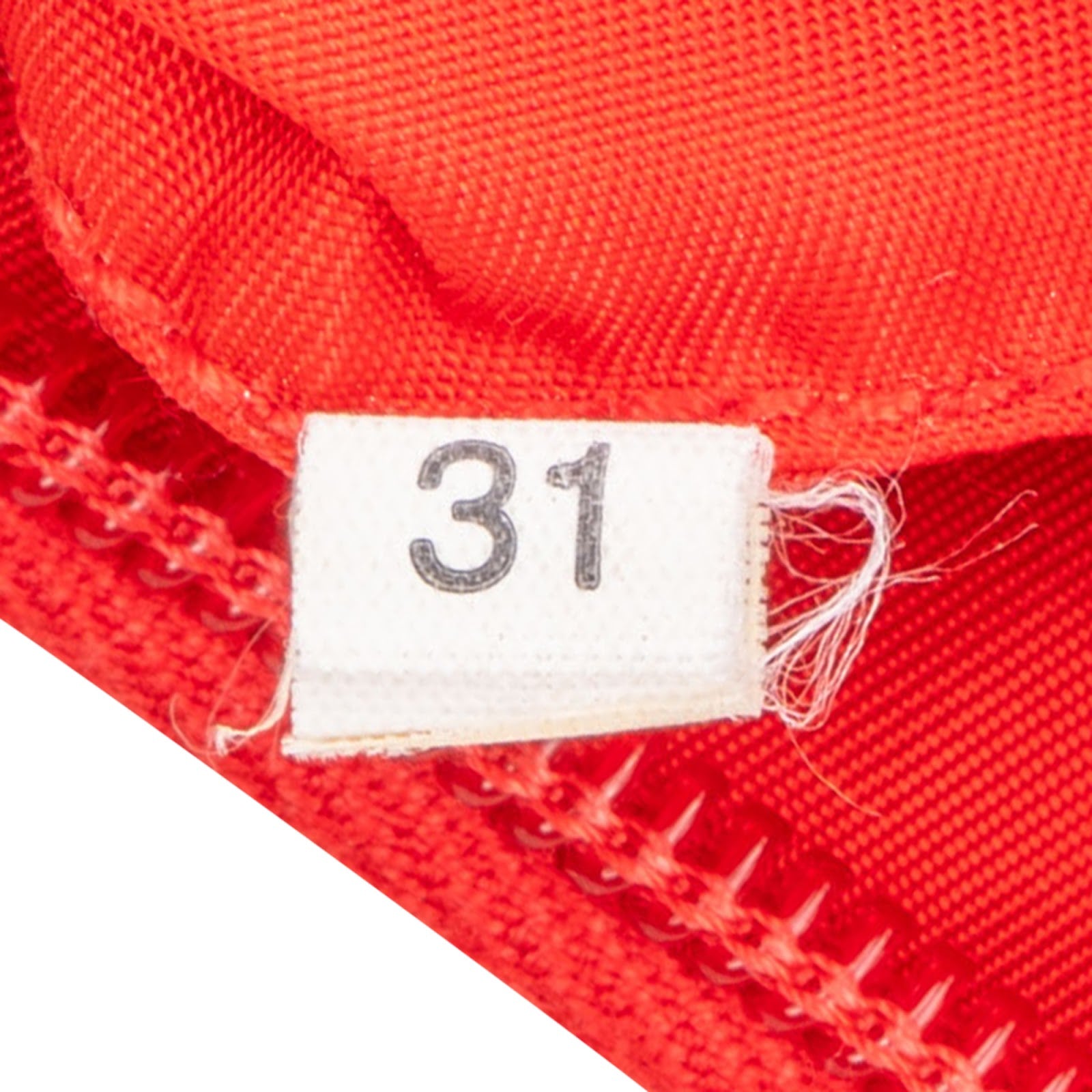Prada Red Nylon Tessuto Mini Triangle Handbag