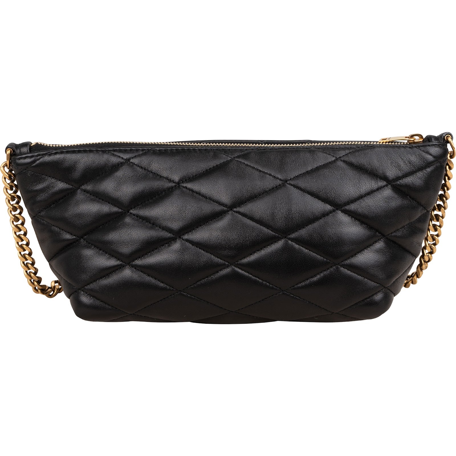 Saint Laurent Quilted Lambskin Sade Pochette