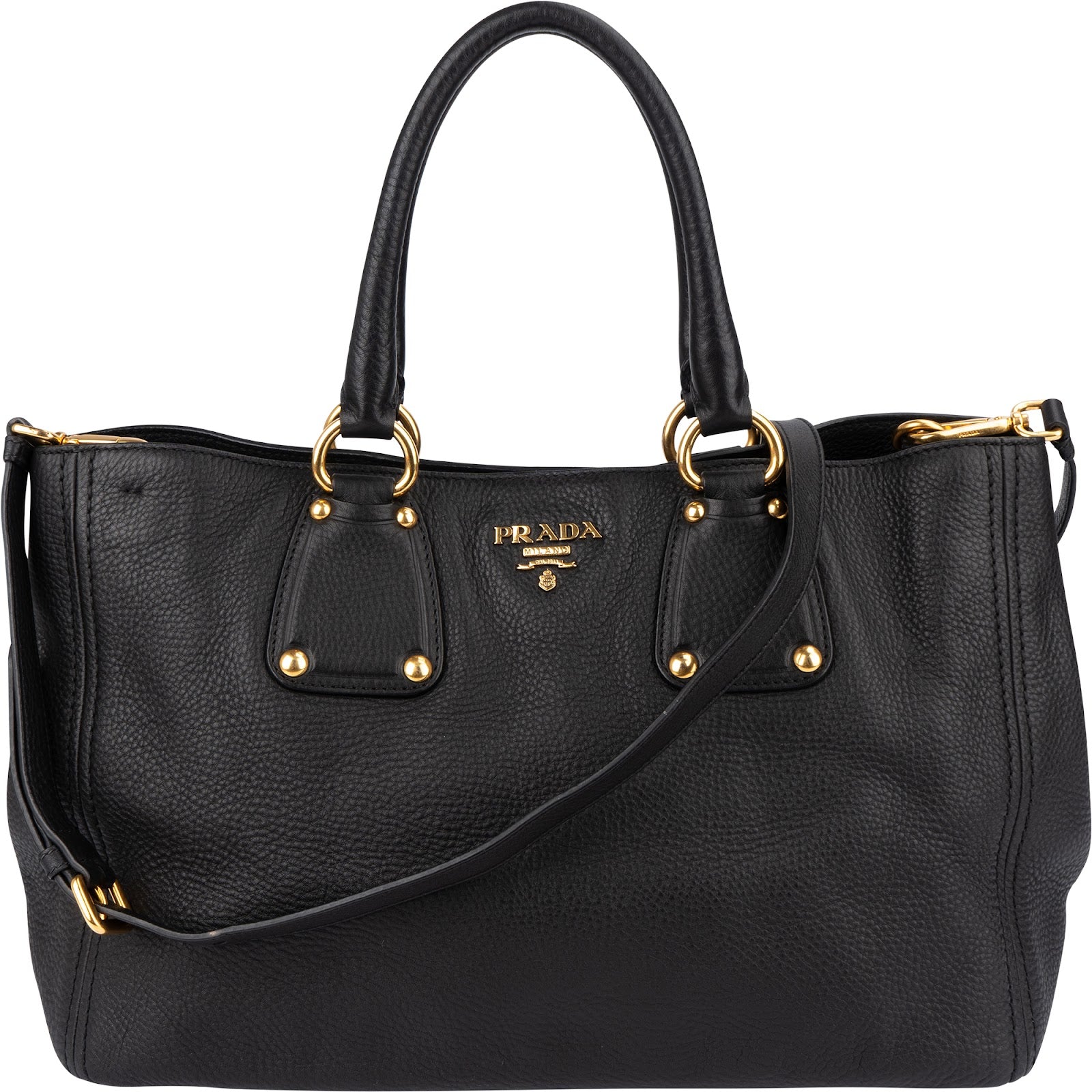 Prada – Vitello Daino Tote Handbag