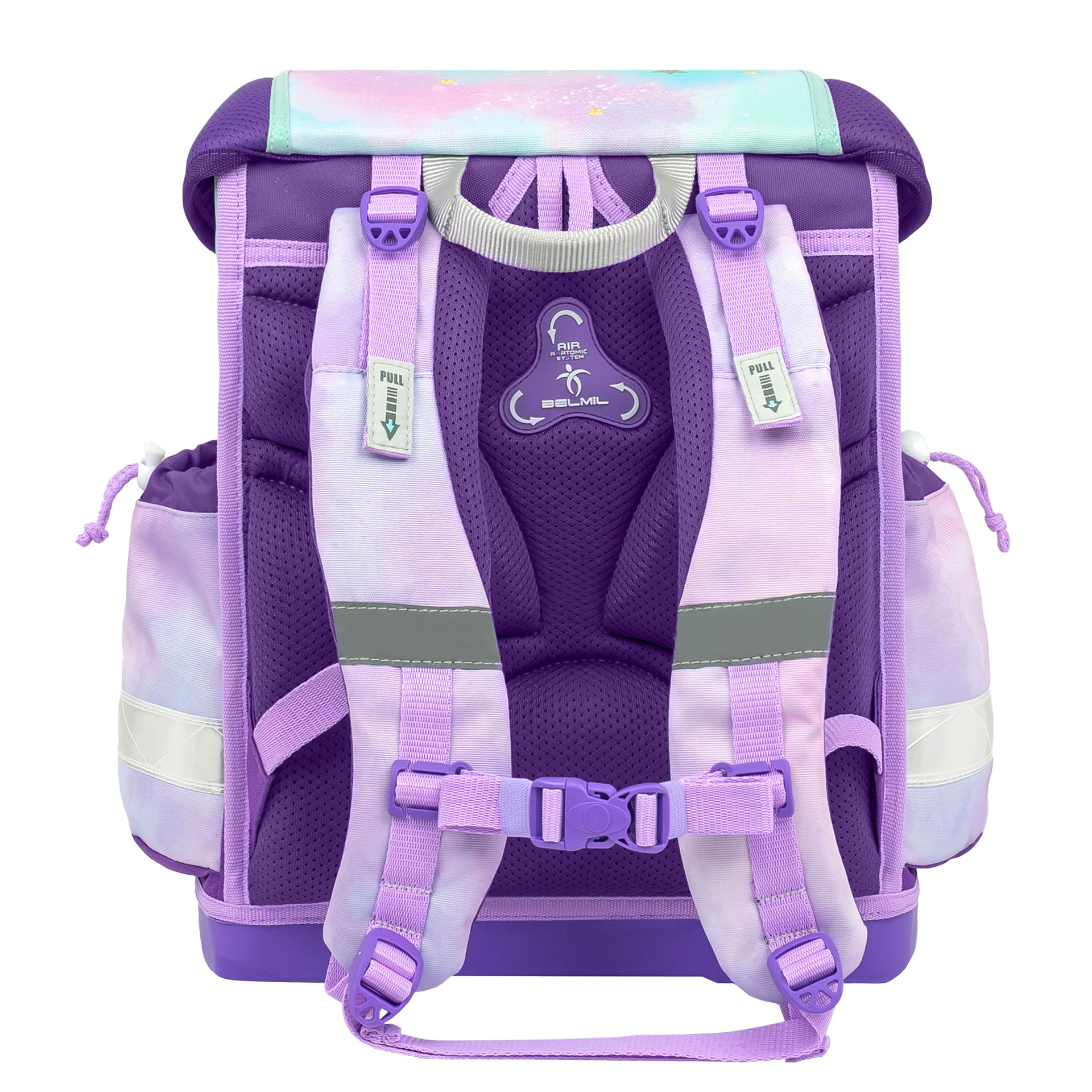 Classy ergonomisches Schulranzen-Set 4-teilig - Rainbow Unicorn Magic 