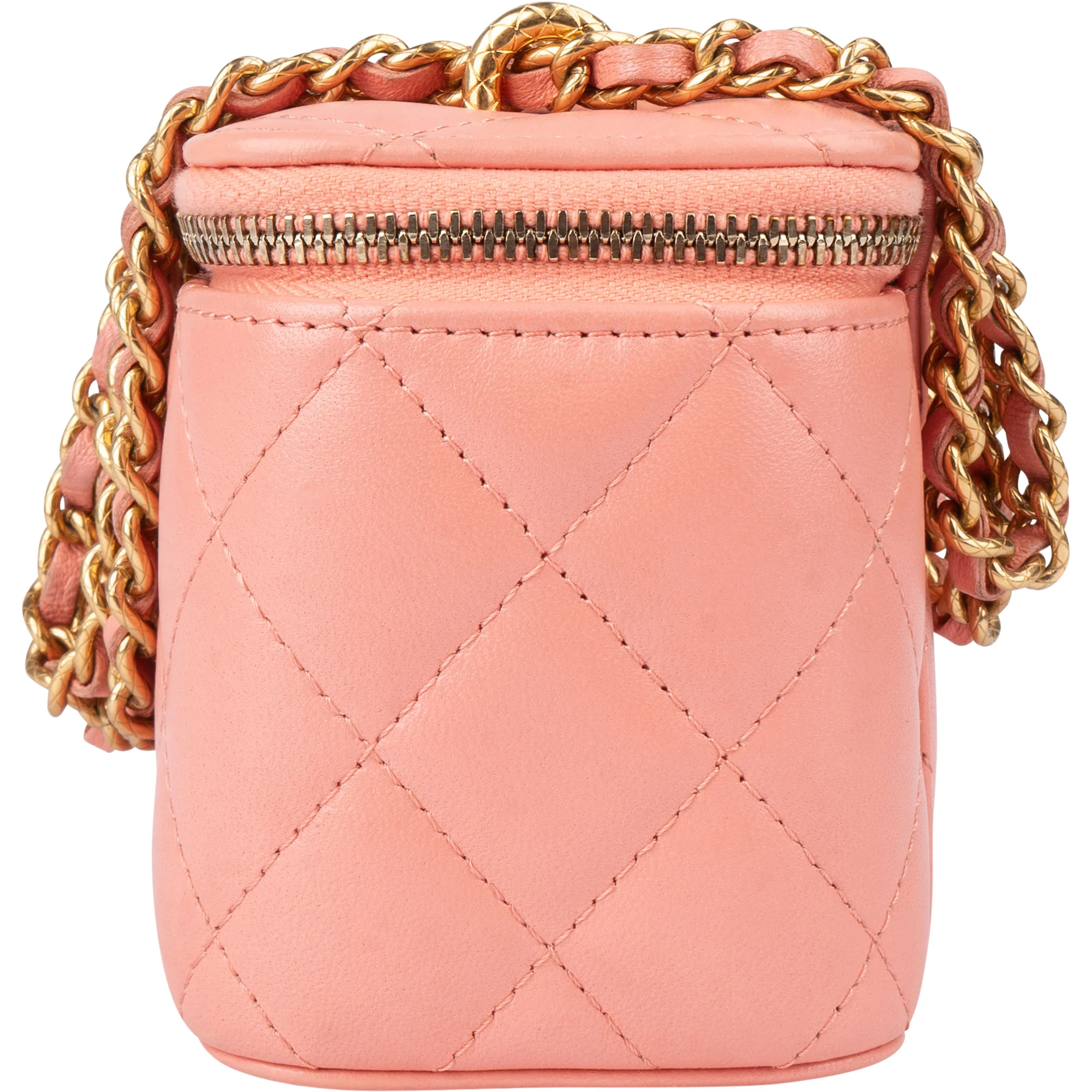 Chanel Quilted Lambskin Vanity CC Crossbody Bag