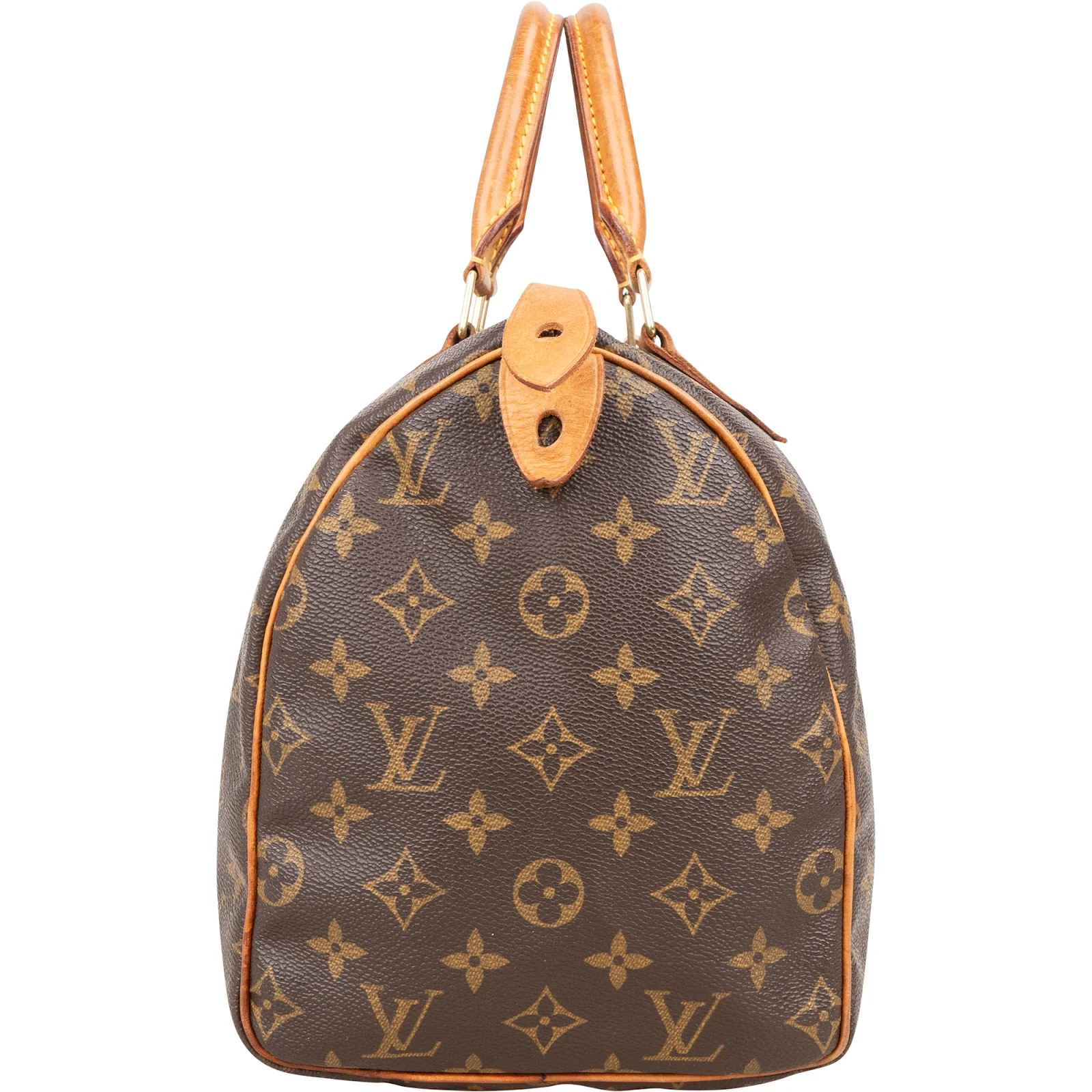 Louis Vuitton Canvas Monogram Speedy 30 Boston Bag
