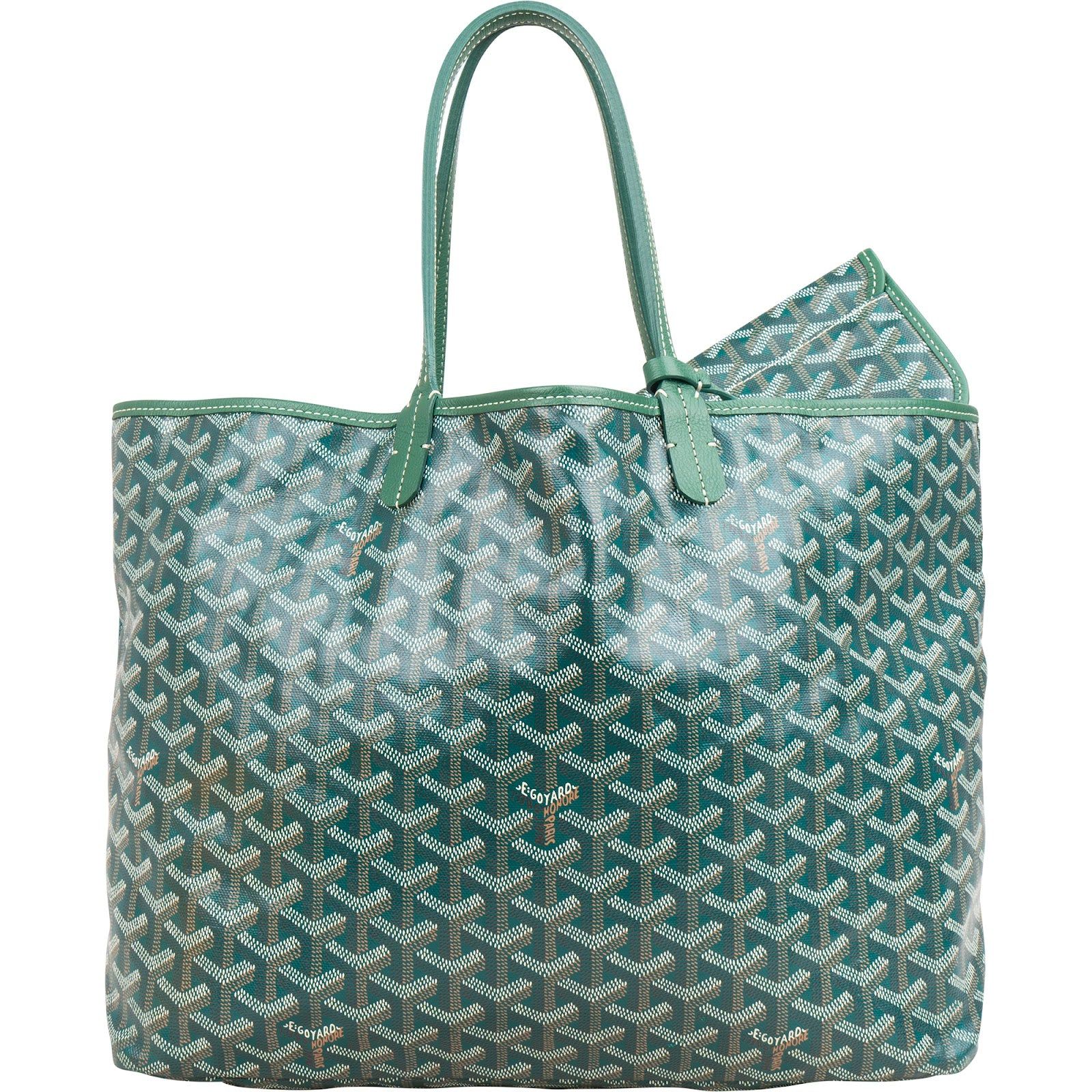 Goyard Goyardine Monogram St. Louis PM Shoulder Bag