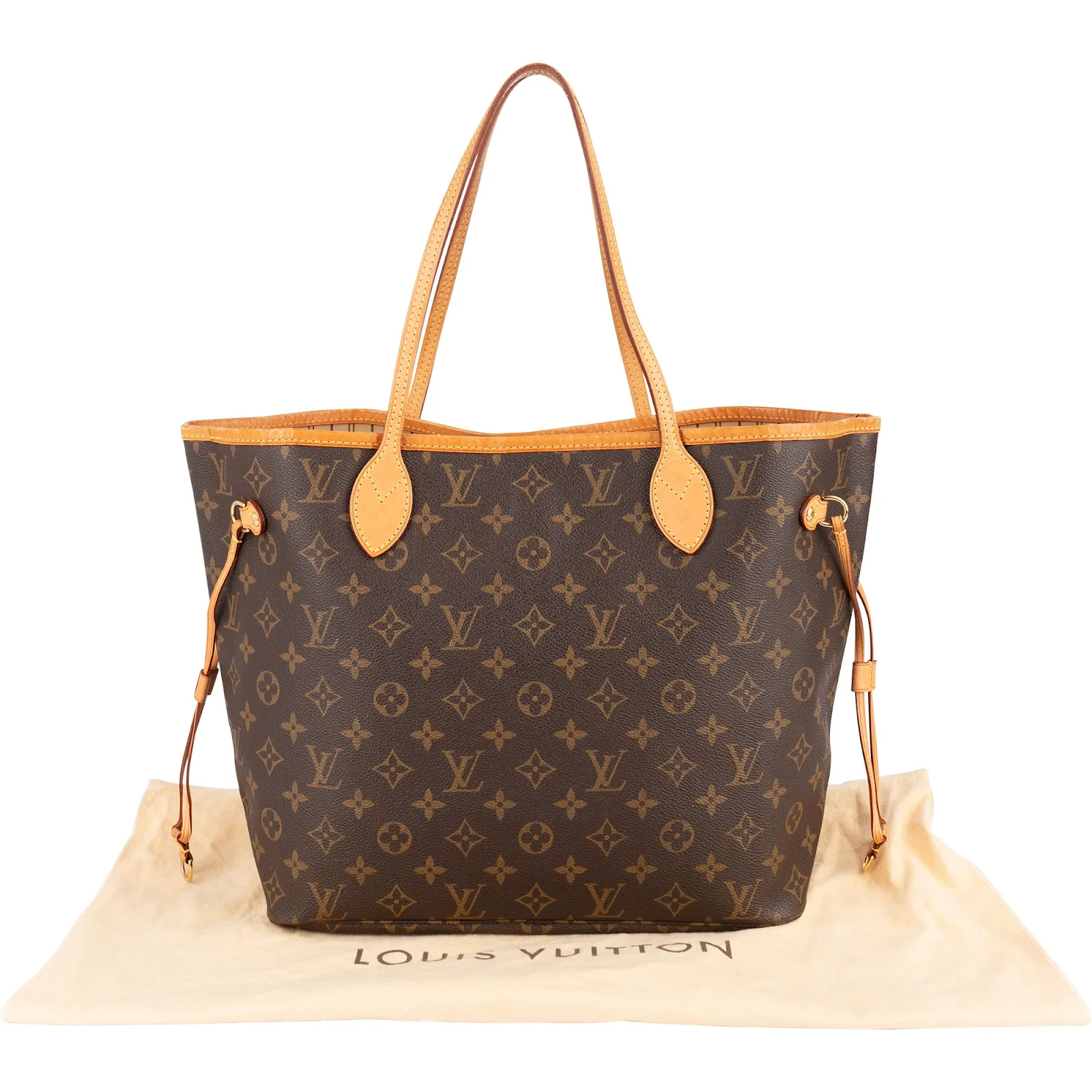 Louis Vuitton Monogram Canvas Neverfull MM Shoulder Bag