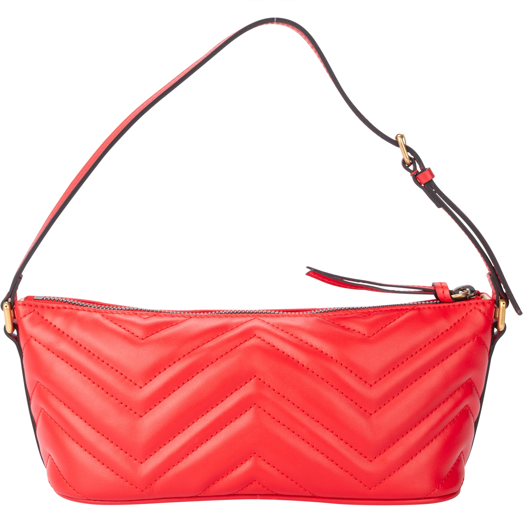 Sac à bandoulière GUCCI Rosso en cuir Marmont