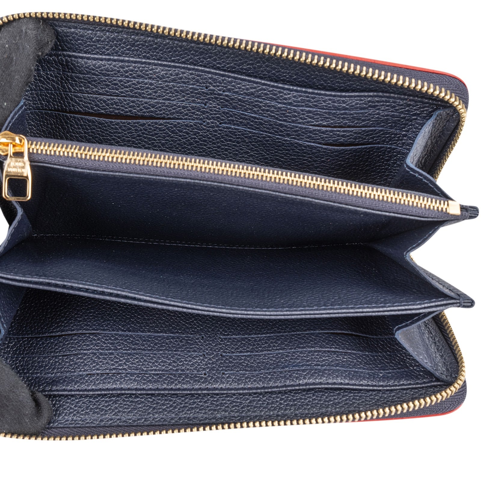 Louis Vuitton Monogram Empreinte Leather Zippy Wallet