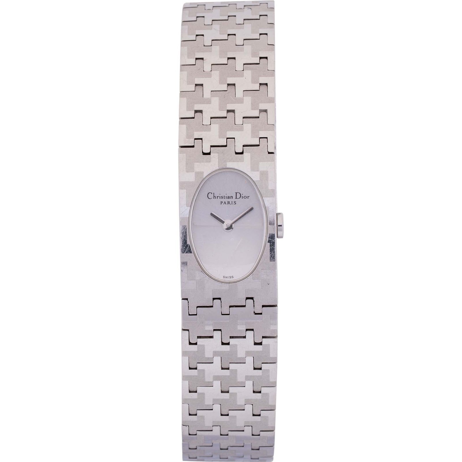 Christian Dior Silver Tone Miss Dior Damenuhr