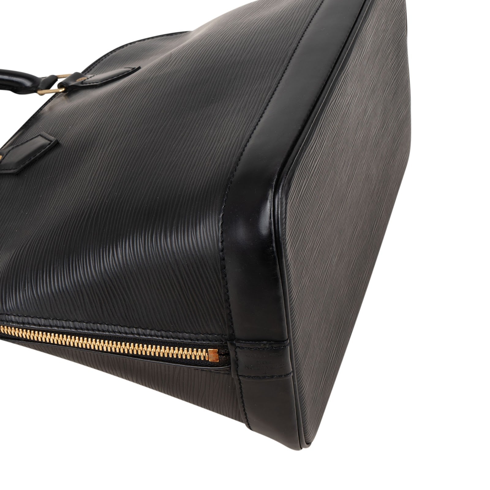 Torebka Louis Vuitton Alma PM z czarnej skóry Epi