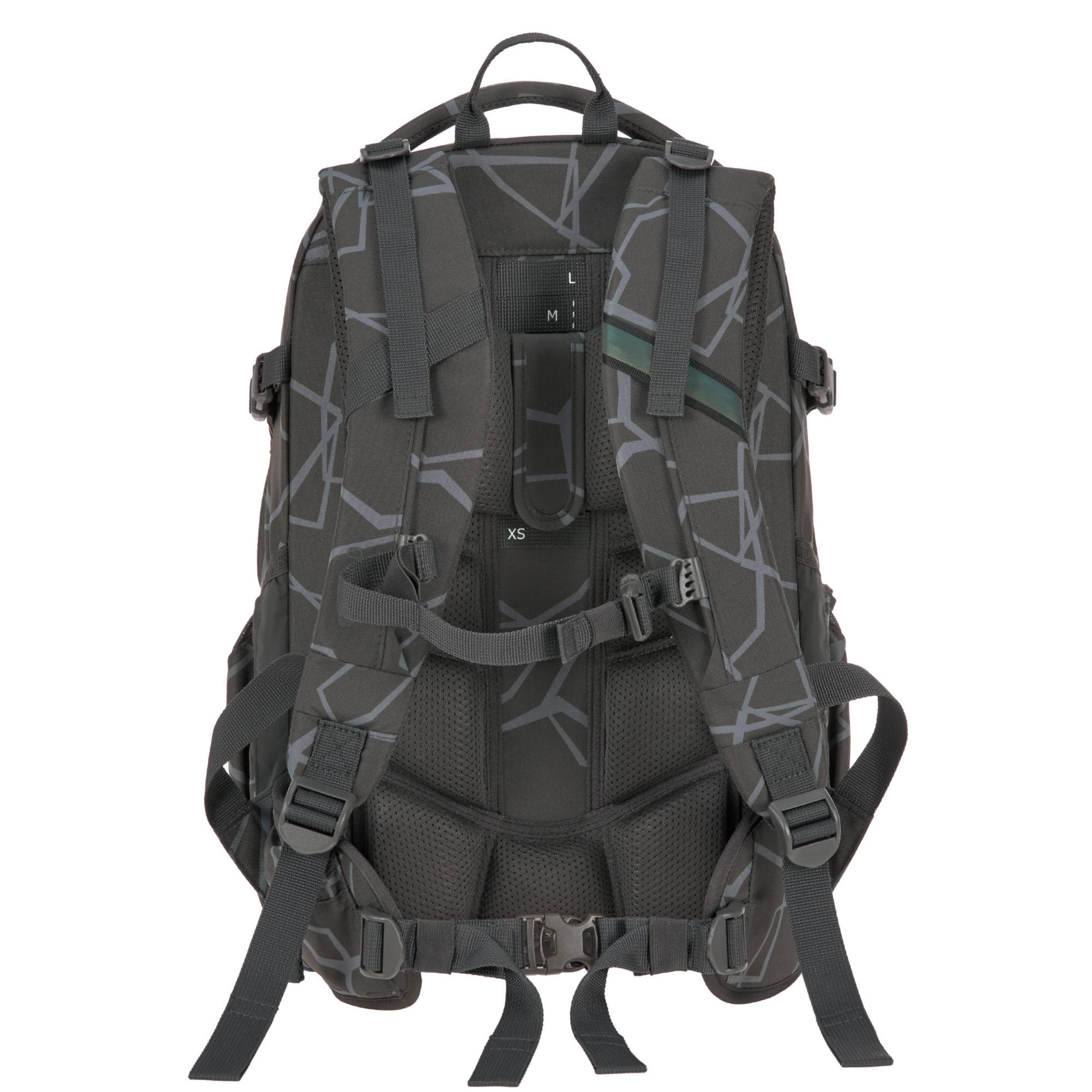 School Backpack Origin Bold - Edges Grey