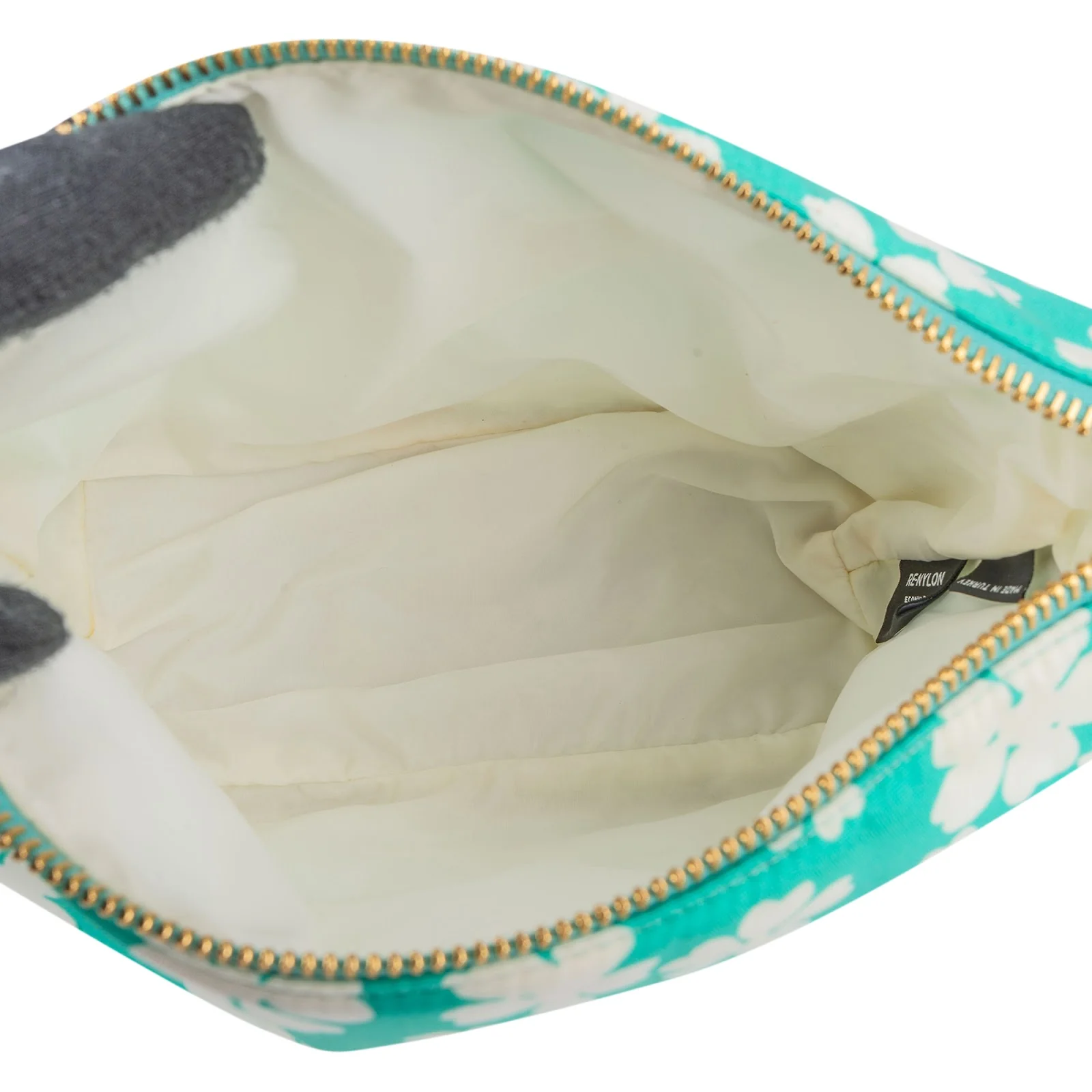 Miu Miu Nylon Flower Print Mini Pouch Handbag