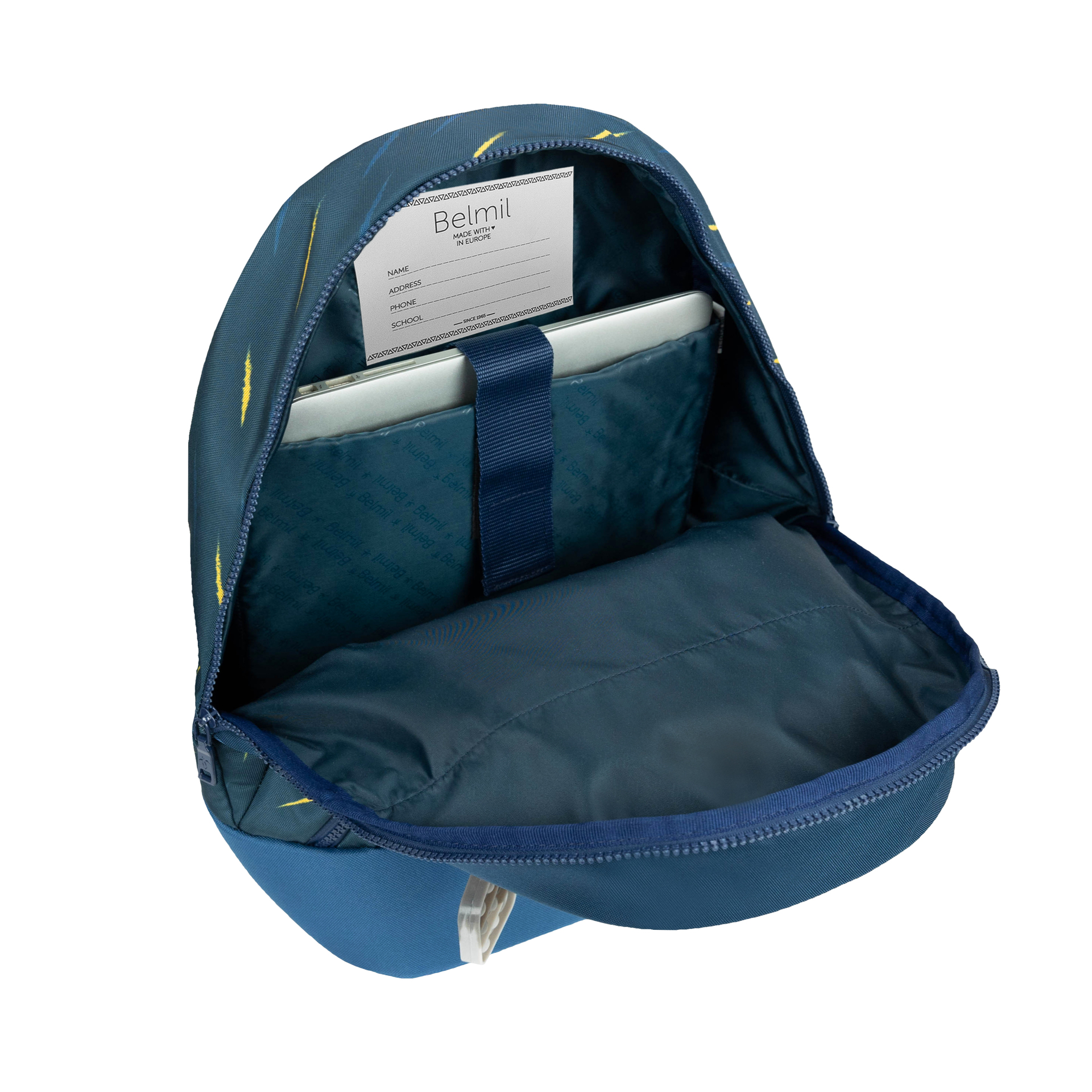 2-IN-1 Schultasche & Gürteltasche 2-teilig - Orion Blue