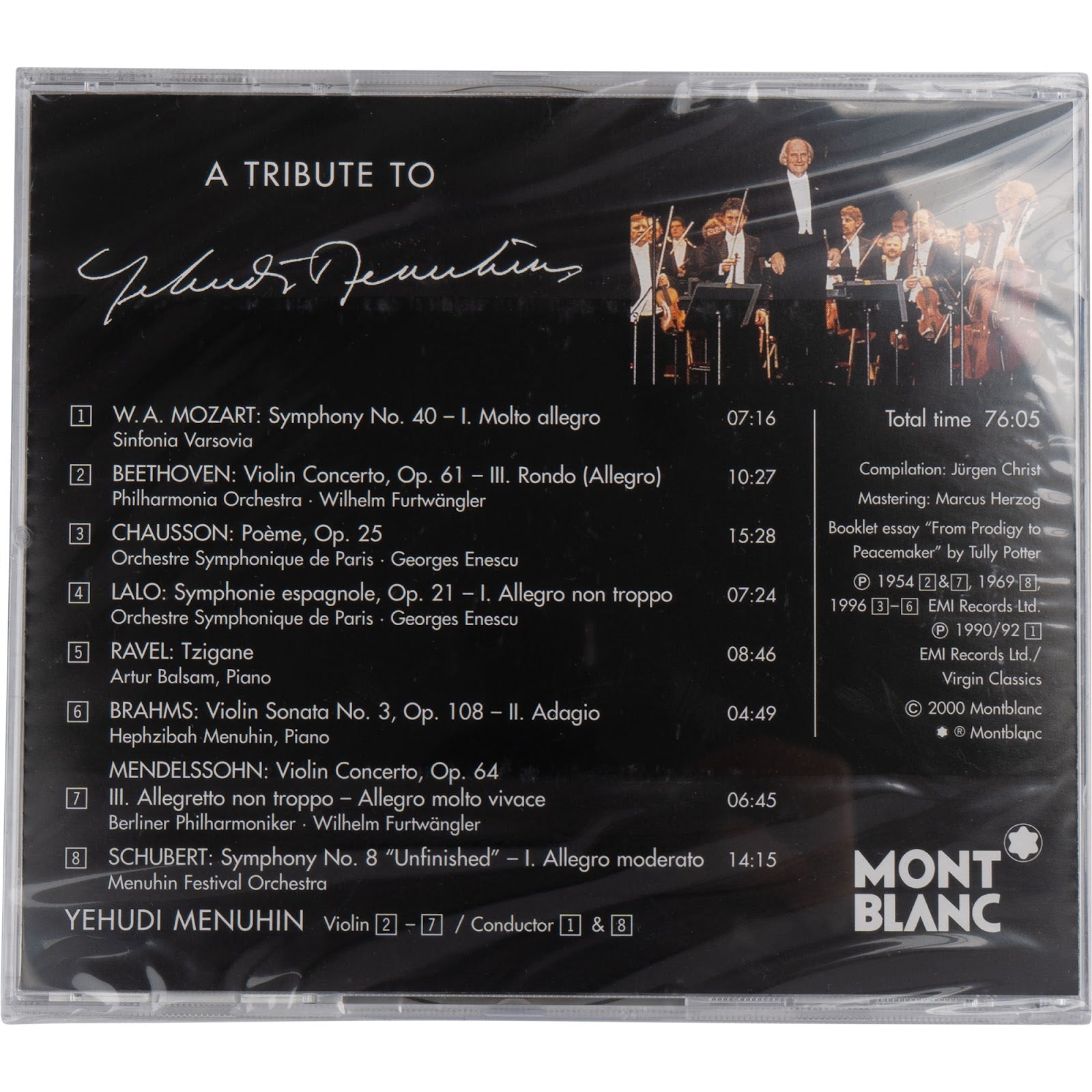Montblanc – Meisterstück Yehudi Menuhin Kugelschreiber