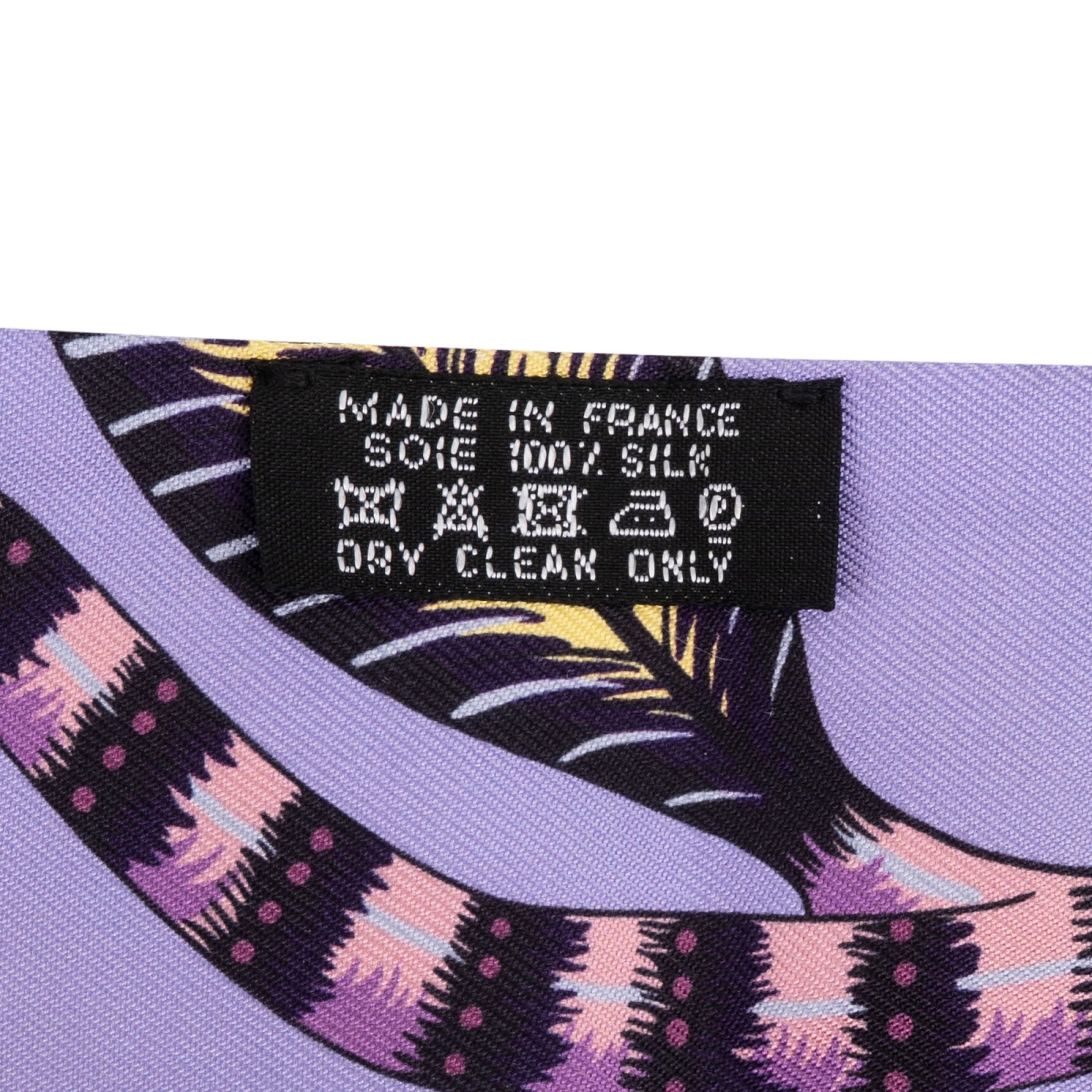 Hermès Savana Dance Silk Twilly Tuch