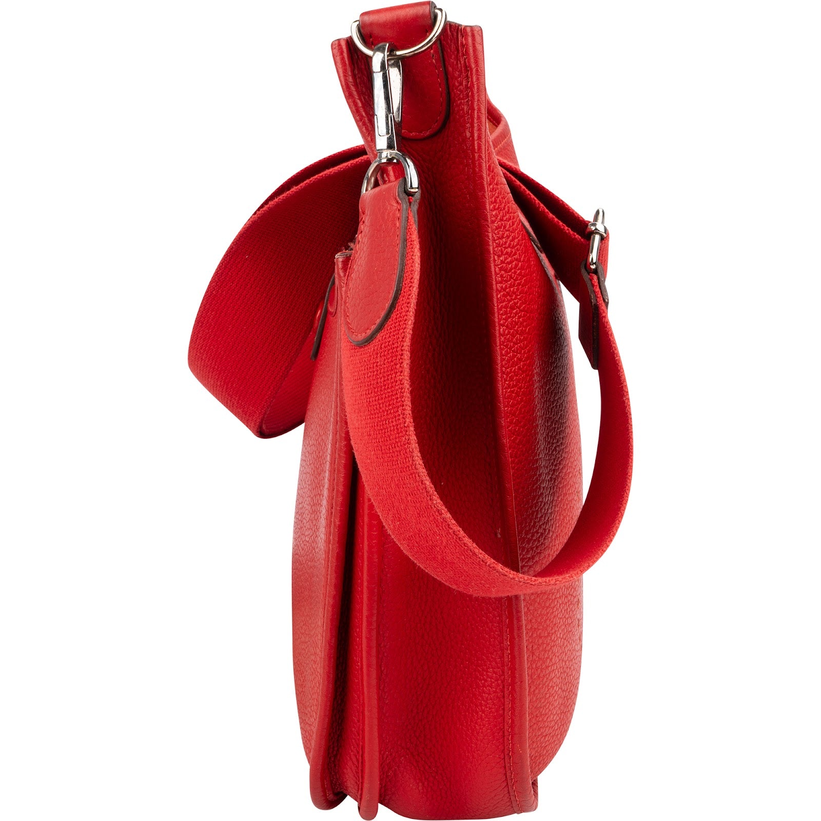 Hermès Taurillon Clemence Leather Evelyne III GM Crossbody Bag