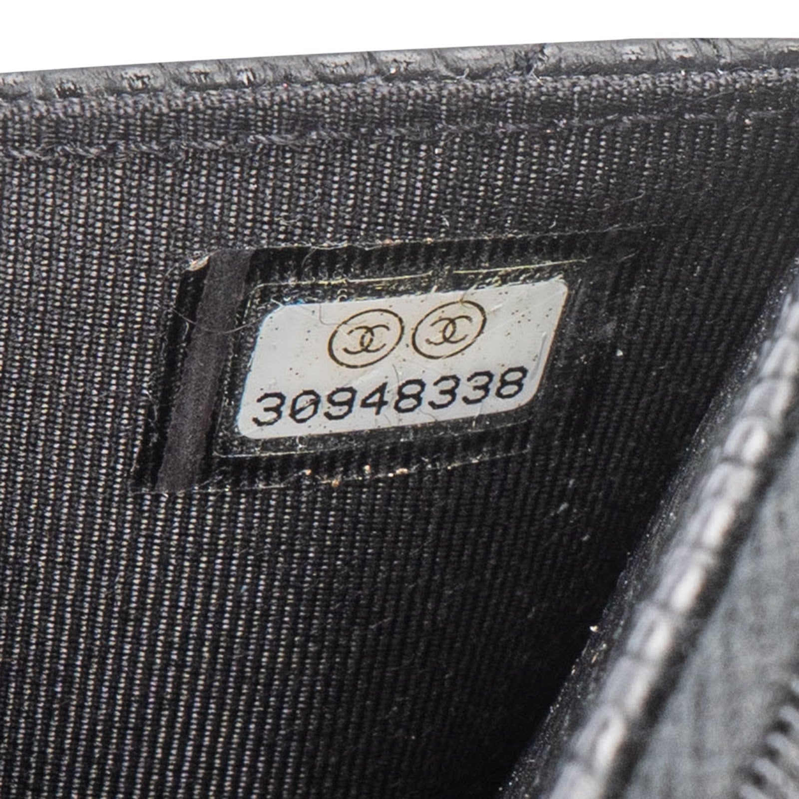 Chanel Quilted Caviar Leather Wallet on Chain