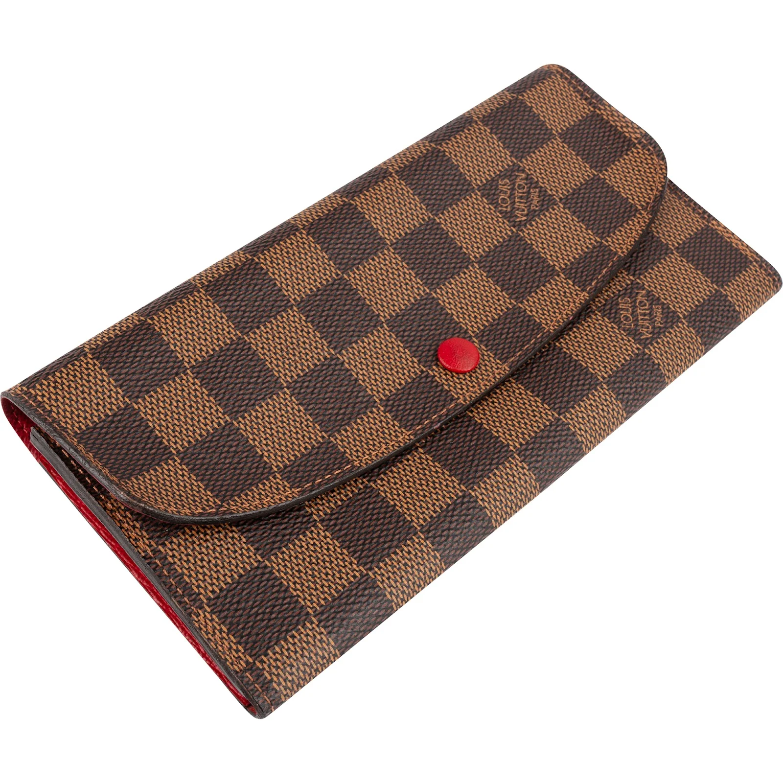Louis Vuitton Monogram Damier Ebene Canvas Emilie Wallet