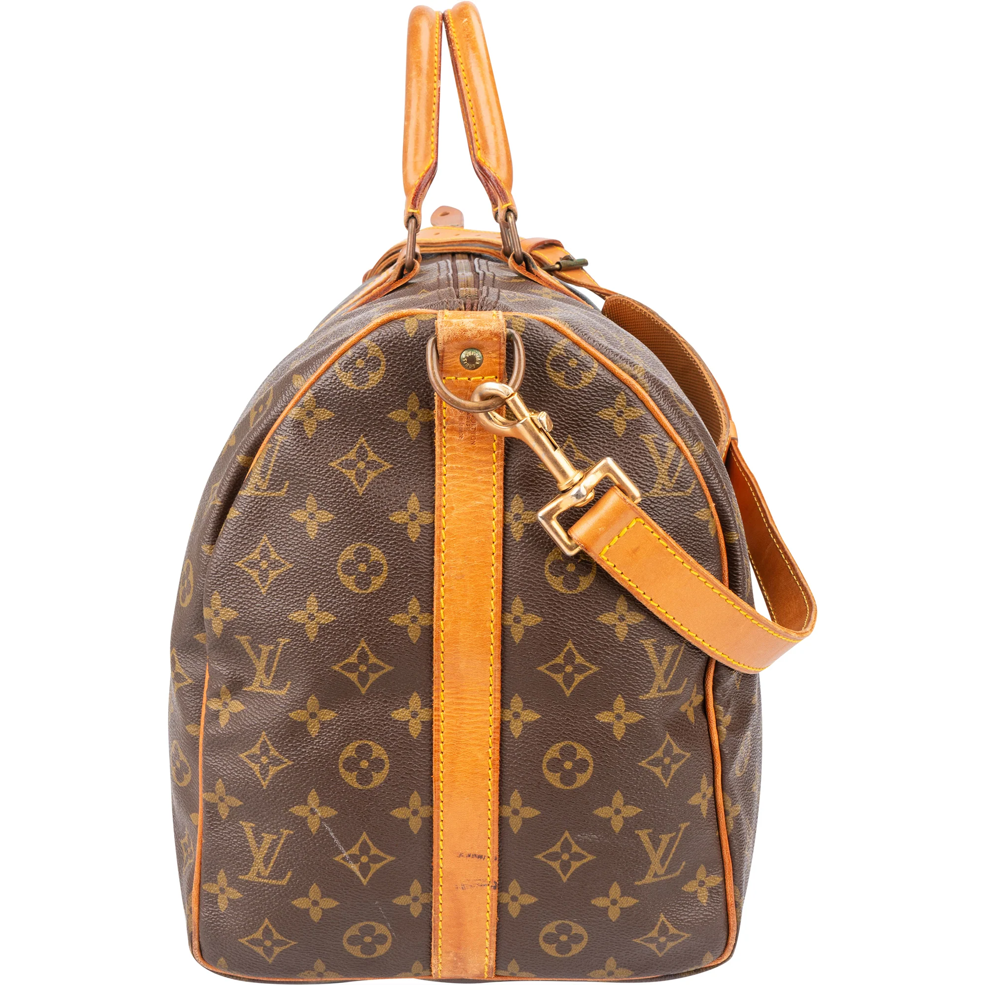 Louis Vuitton Monogram Canvas Keepall 50 Bandoulière Reisetasche
