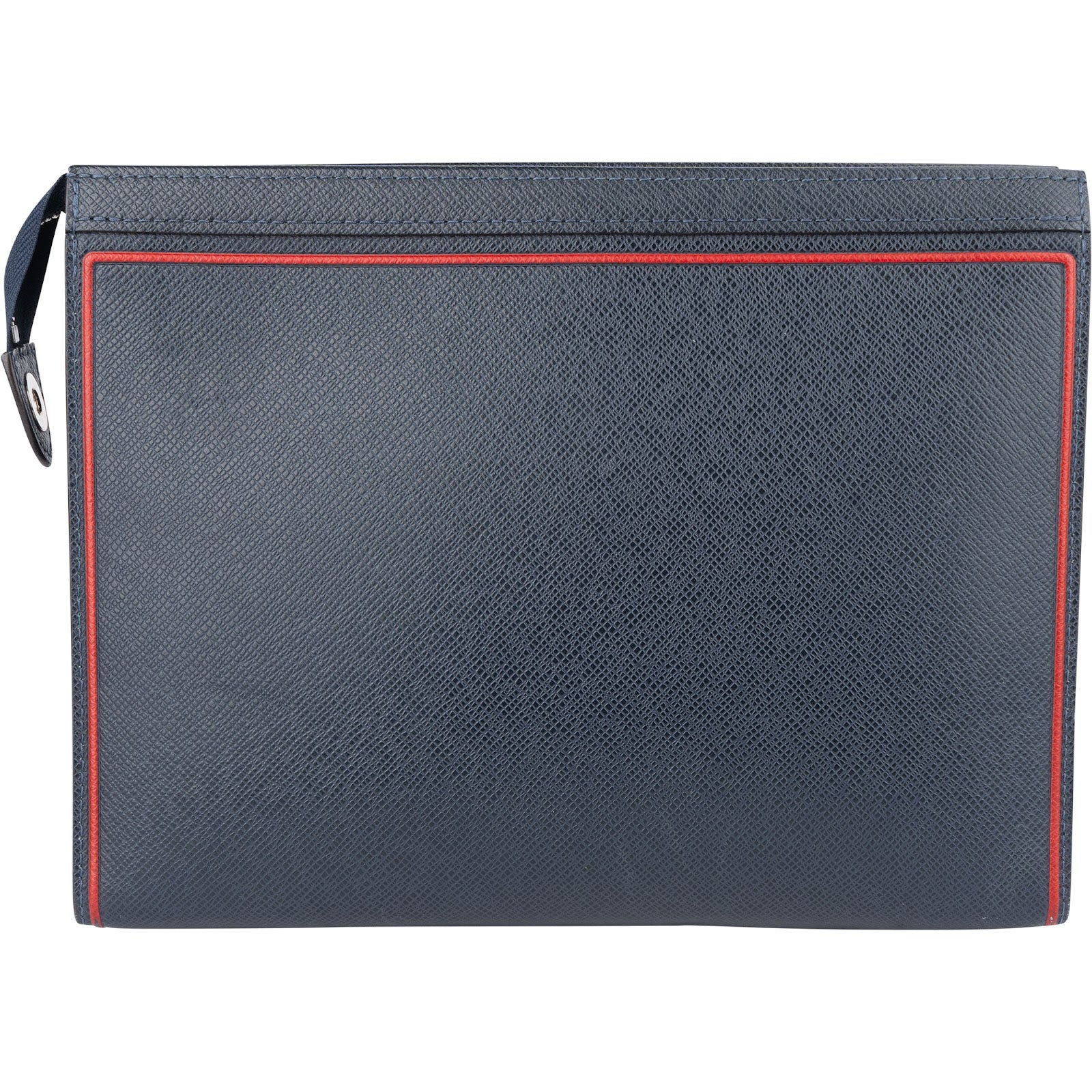 Louis Vuitton Marine Bicolor Taiga Leather Pochette Jour Dokumentenmappe