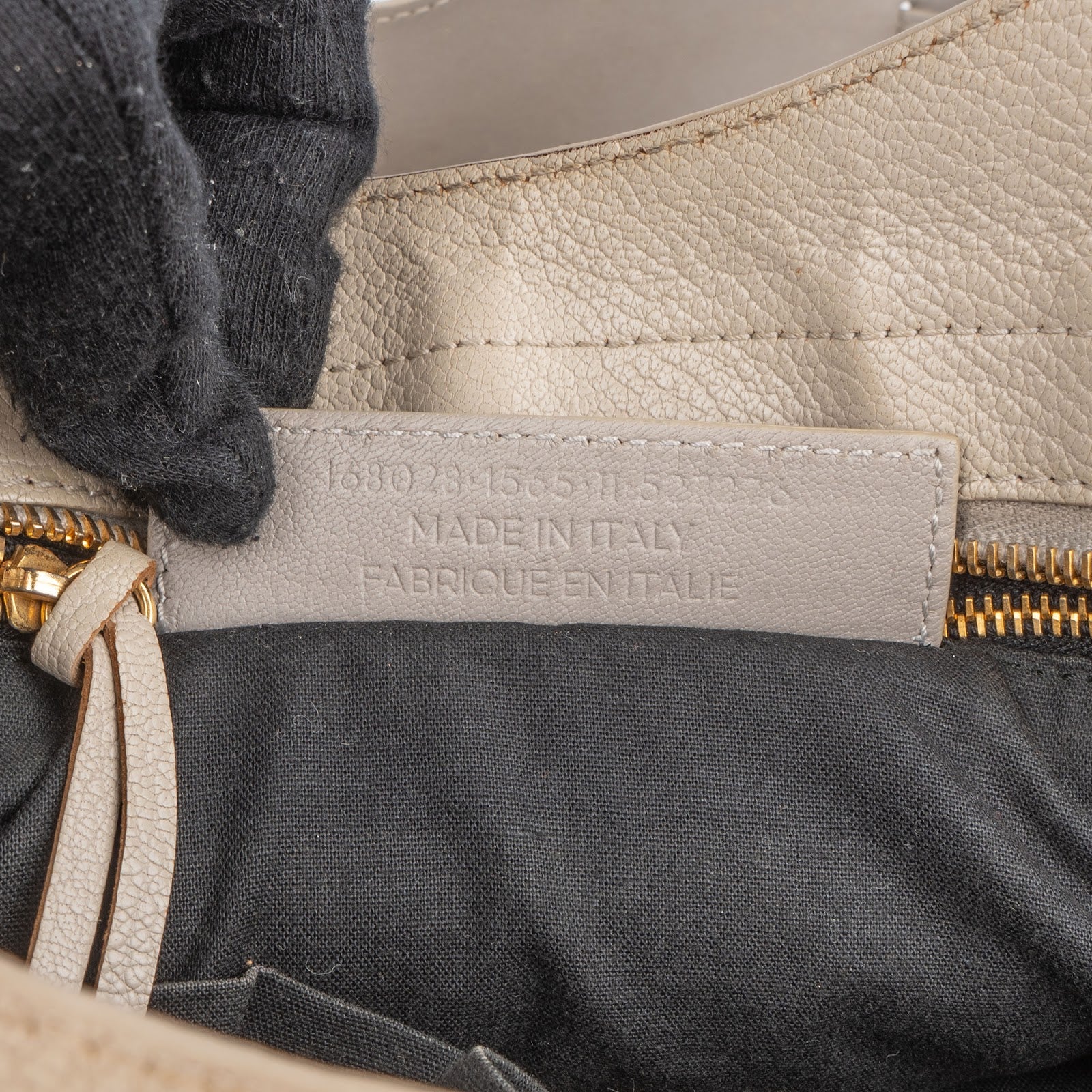 Balenciaga Beige Leather Giant City Handbag