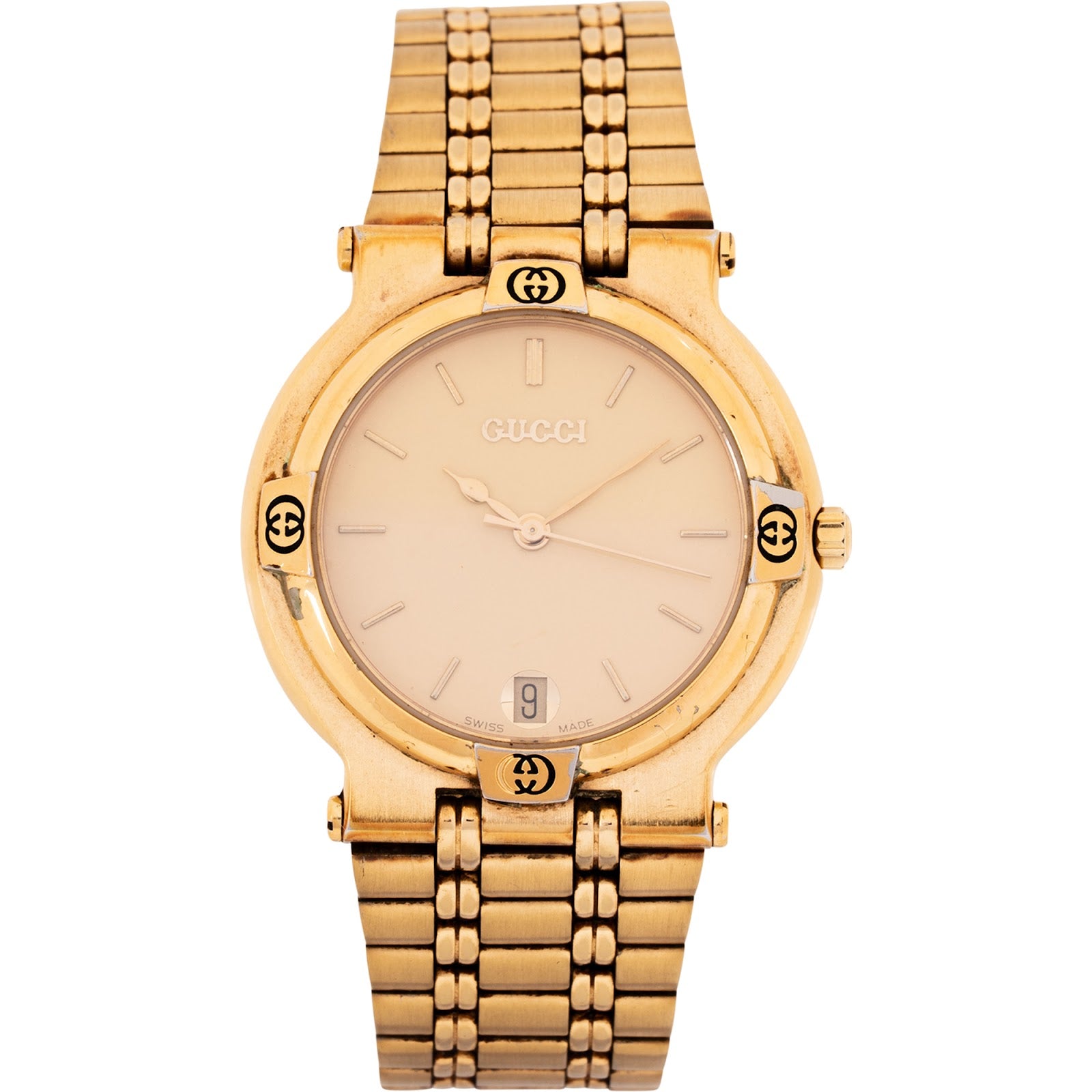 Gucci Gold Tone 9200M Damenuhr