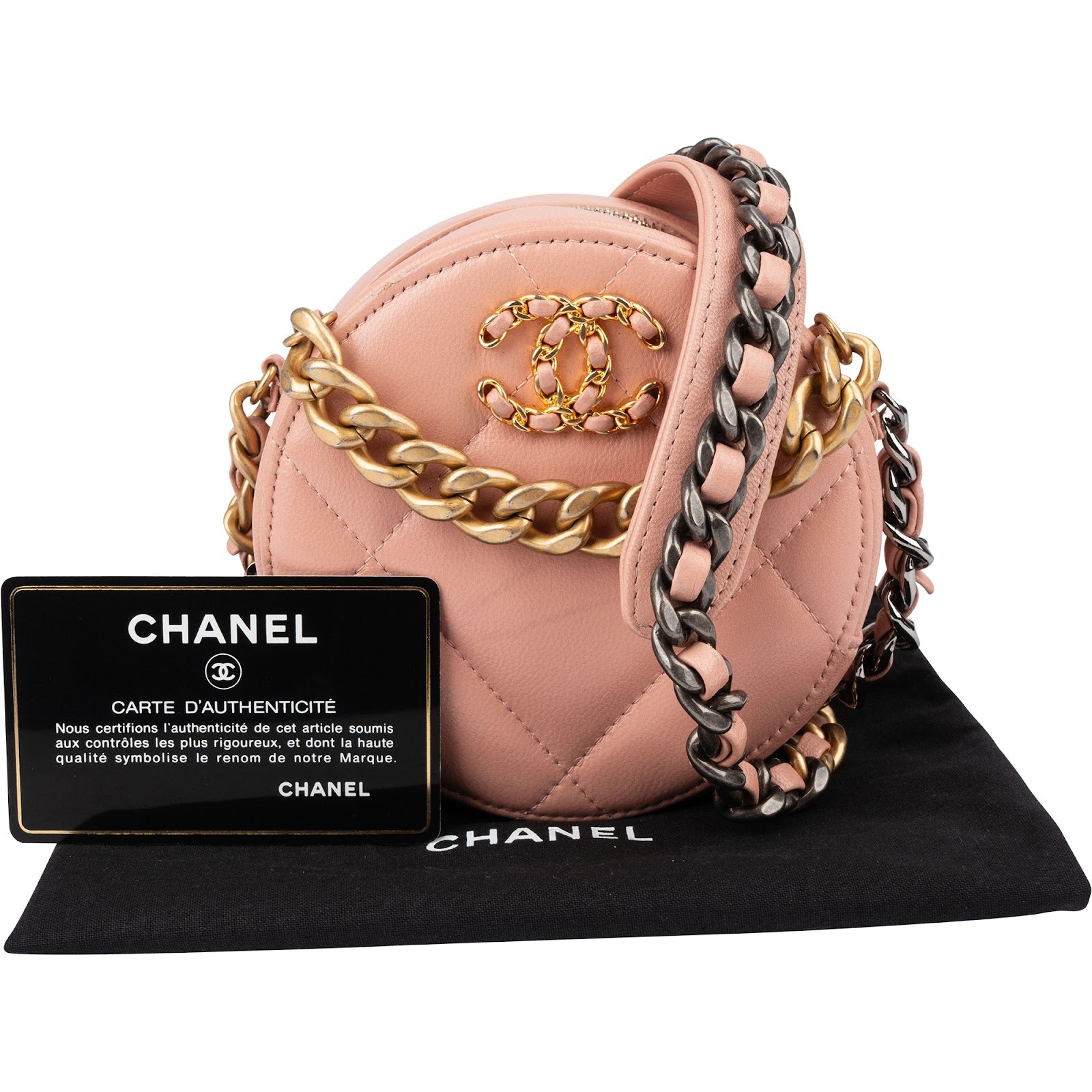 Chanel – 19 Round Crossbody Bag