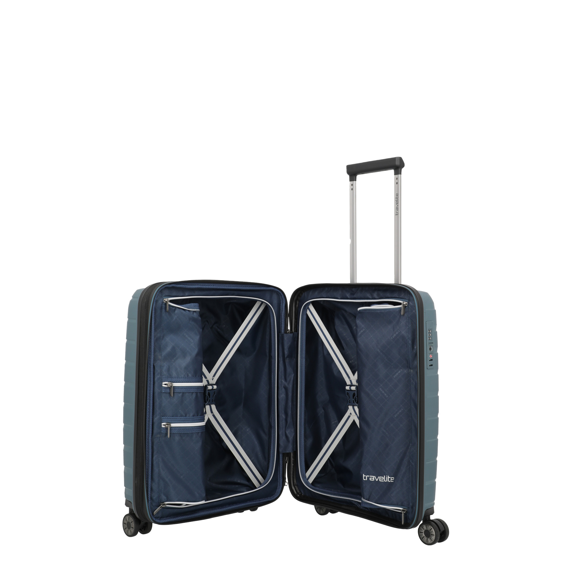 AIR BASE Handgepäck S (55 cm) erweiterbar - Eisblau