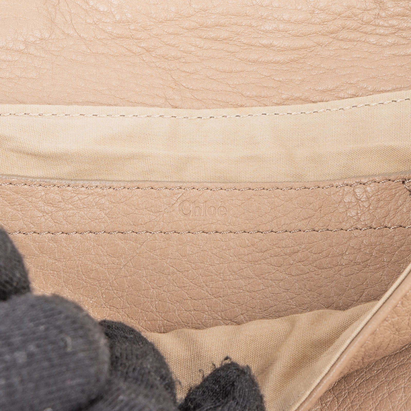 Chloé Grained Leather Lily Crossbody Bag