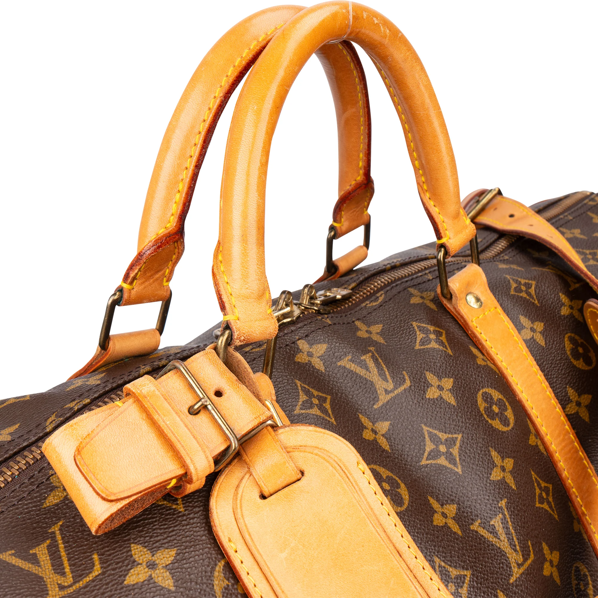 Louis Vuitton Canvas Monogram Keepall 60 Bandouliere