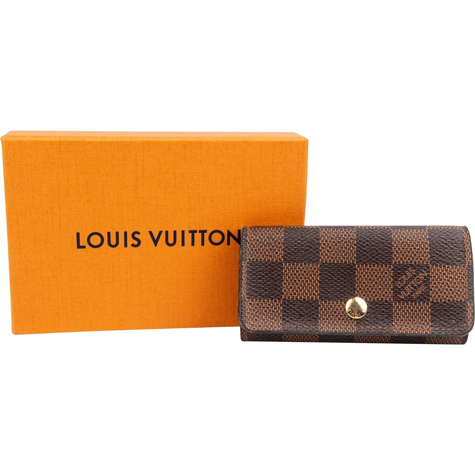 Louis Vuitton Monogram Damier Ebene Key Holder