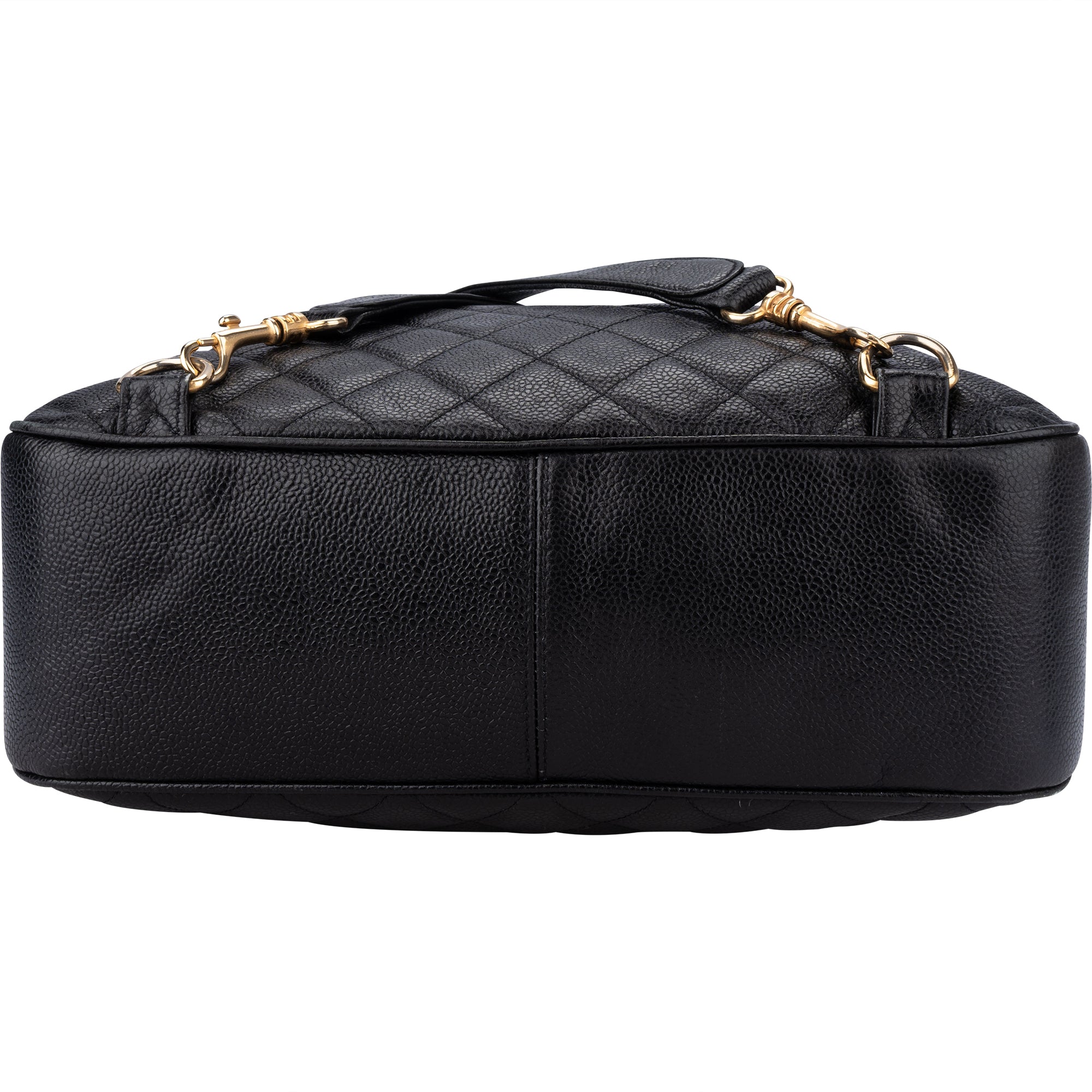 Chanel - Quilted Caviar Leather Chain Backpack
