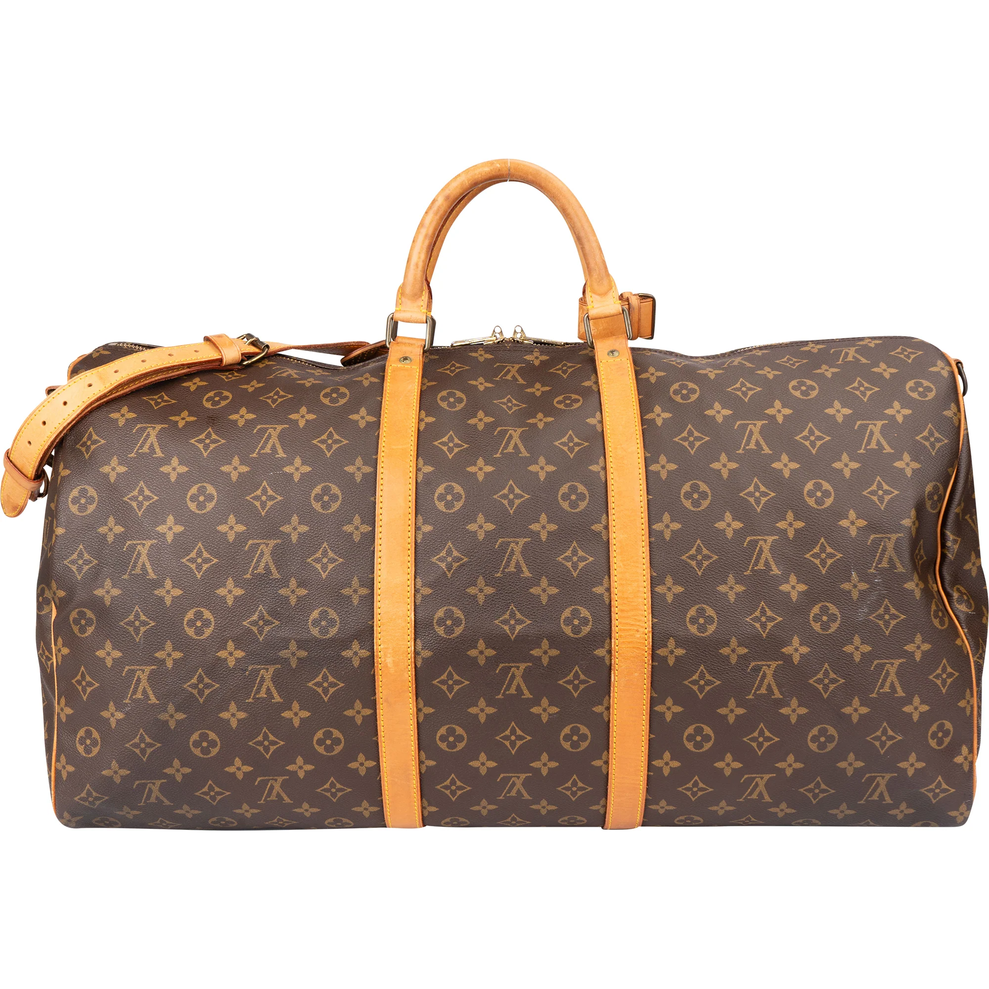 Louis Vuitton Canvas Monogram Keepall 60 Bandouliere