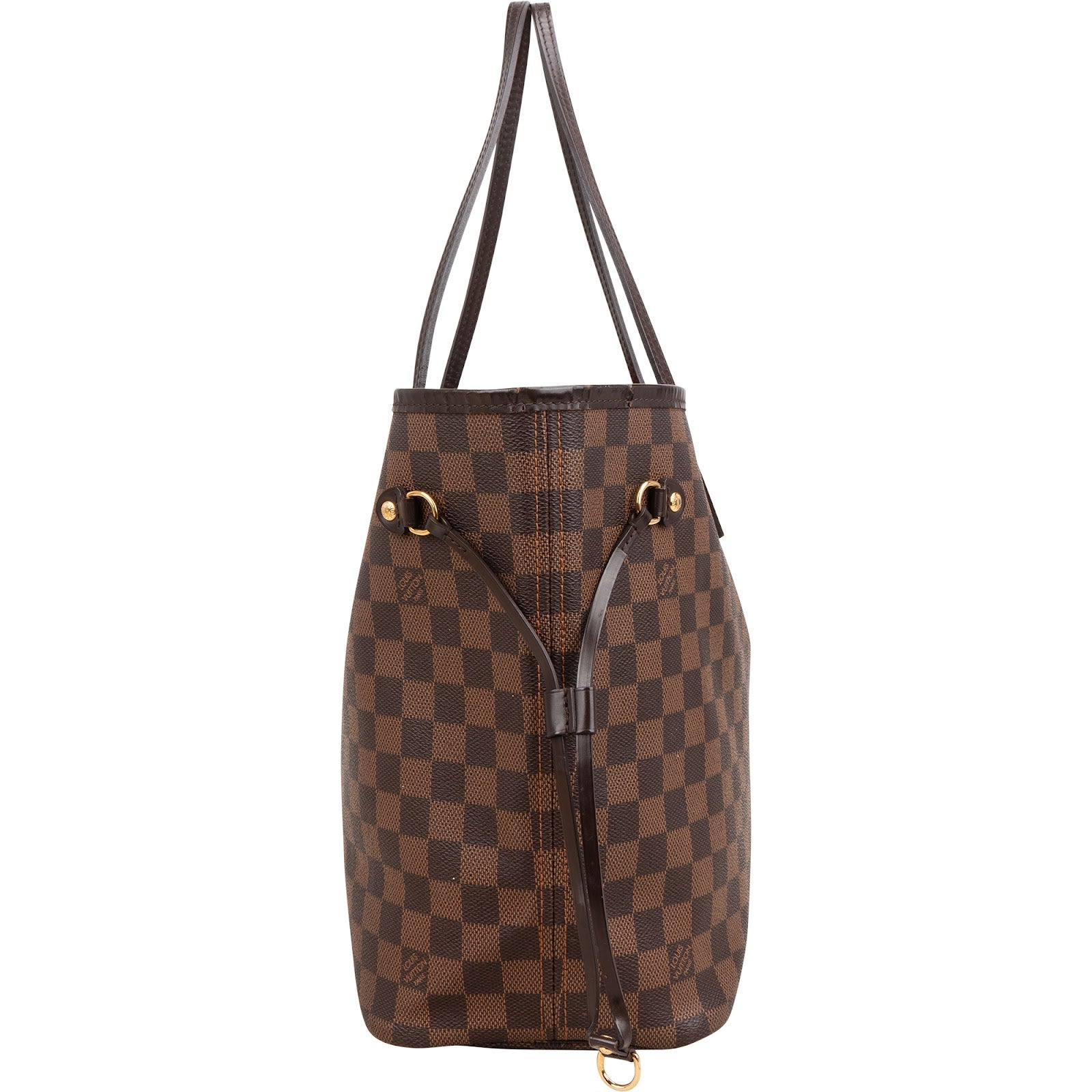 Louis Vuitton Monogram Damier Ebene Canvas Neverfull MM Shopper