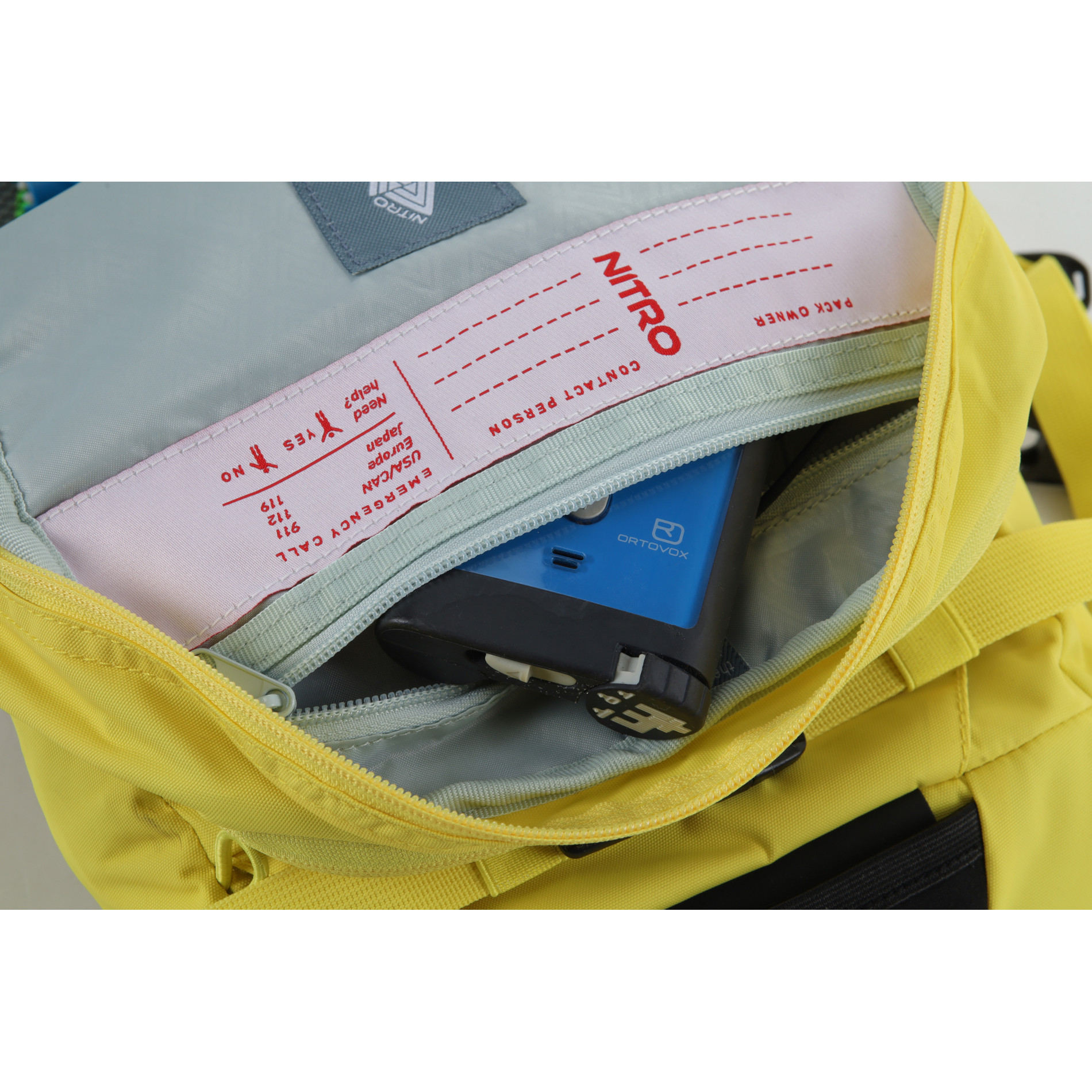 Snowboardrucksack ROVER 14 - Illuminating